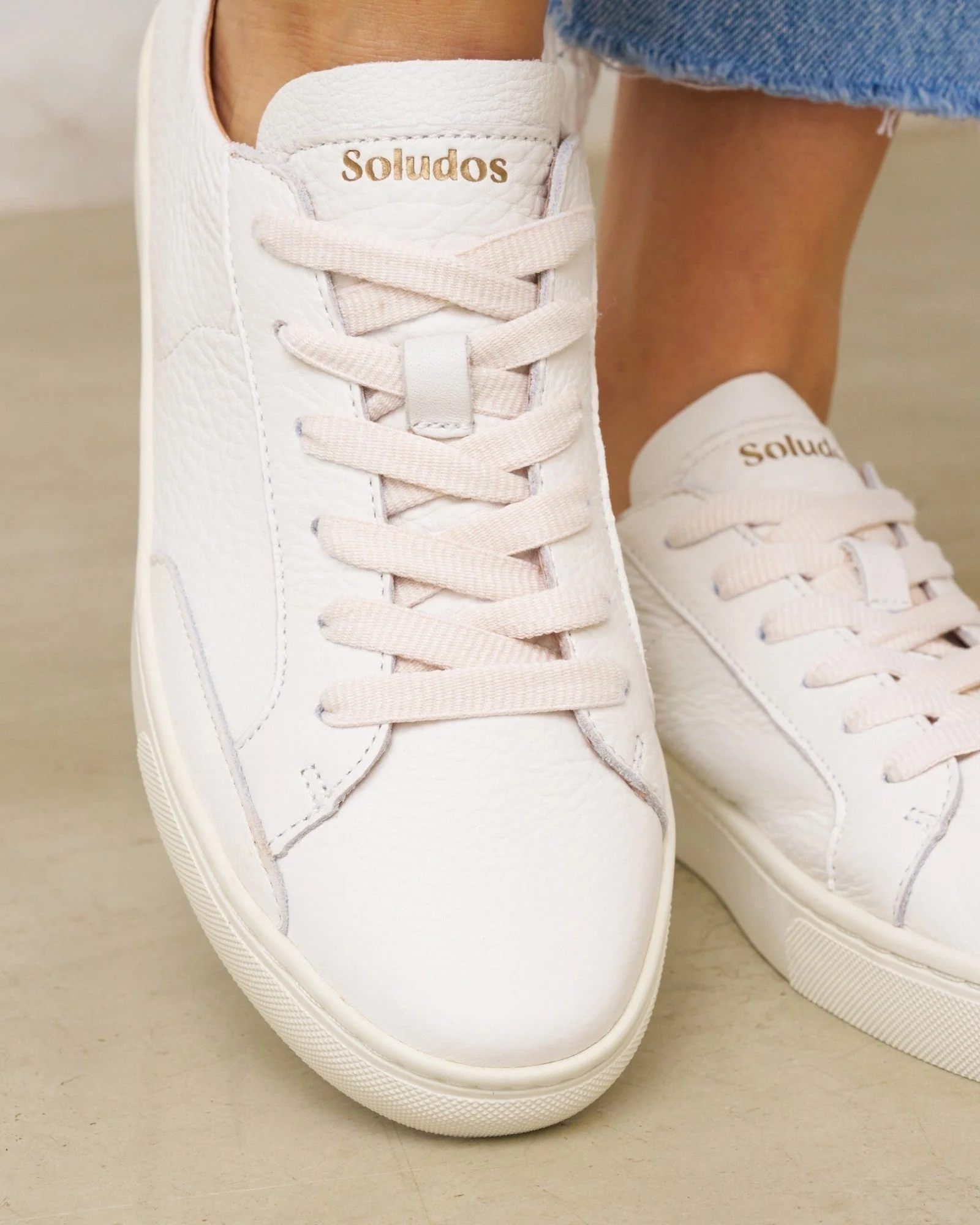 Womens | Ibiza Classic Sneaker | Oasis White - Image 3