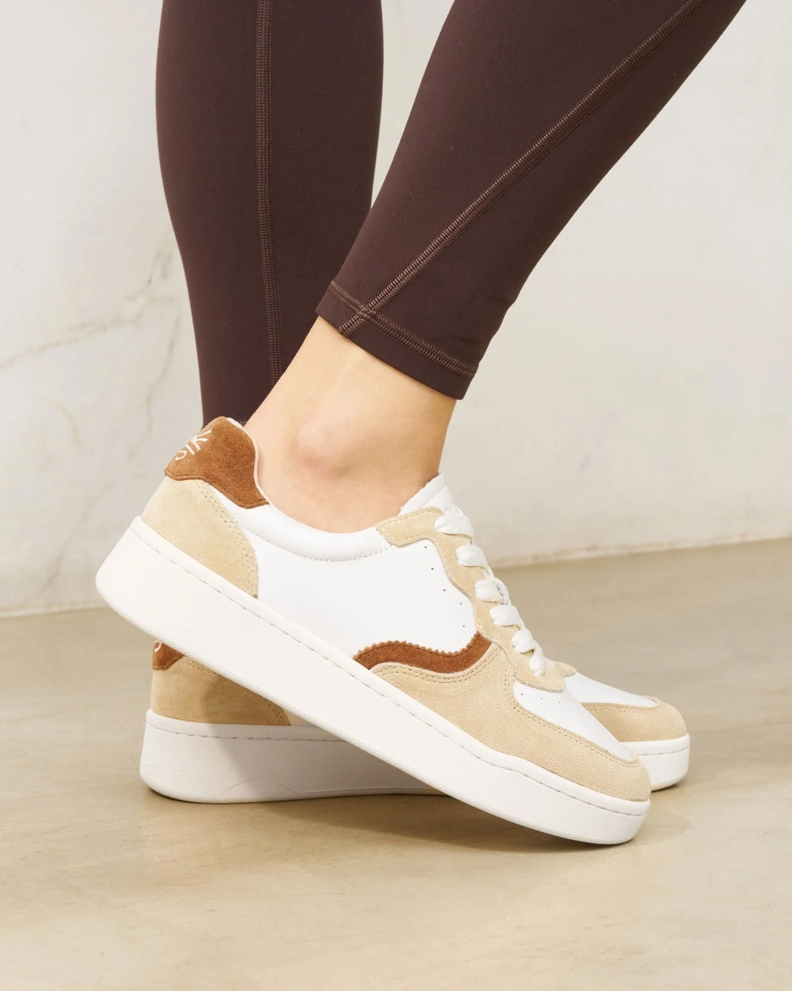 Womens | Roma Retro Sneaker | Earthy Neutrals