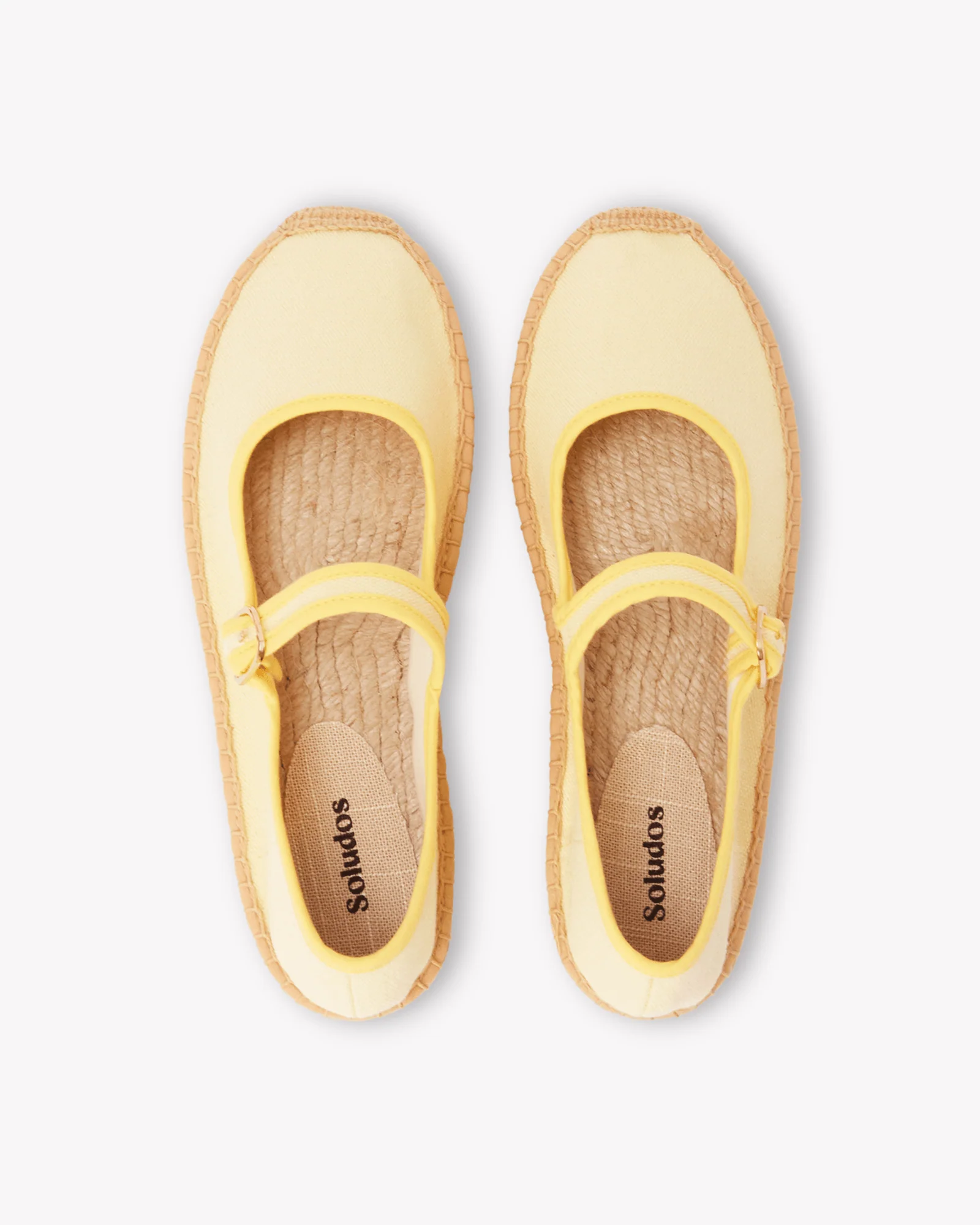 Womens | Mary Jane Espadrille | Woven Color | Butter Yellow - Image 7