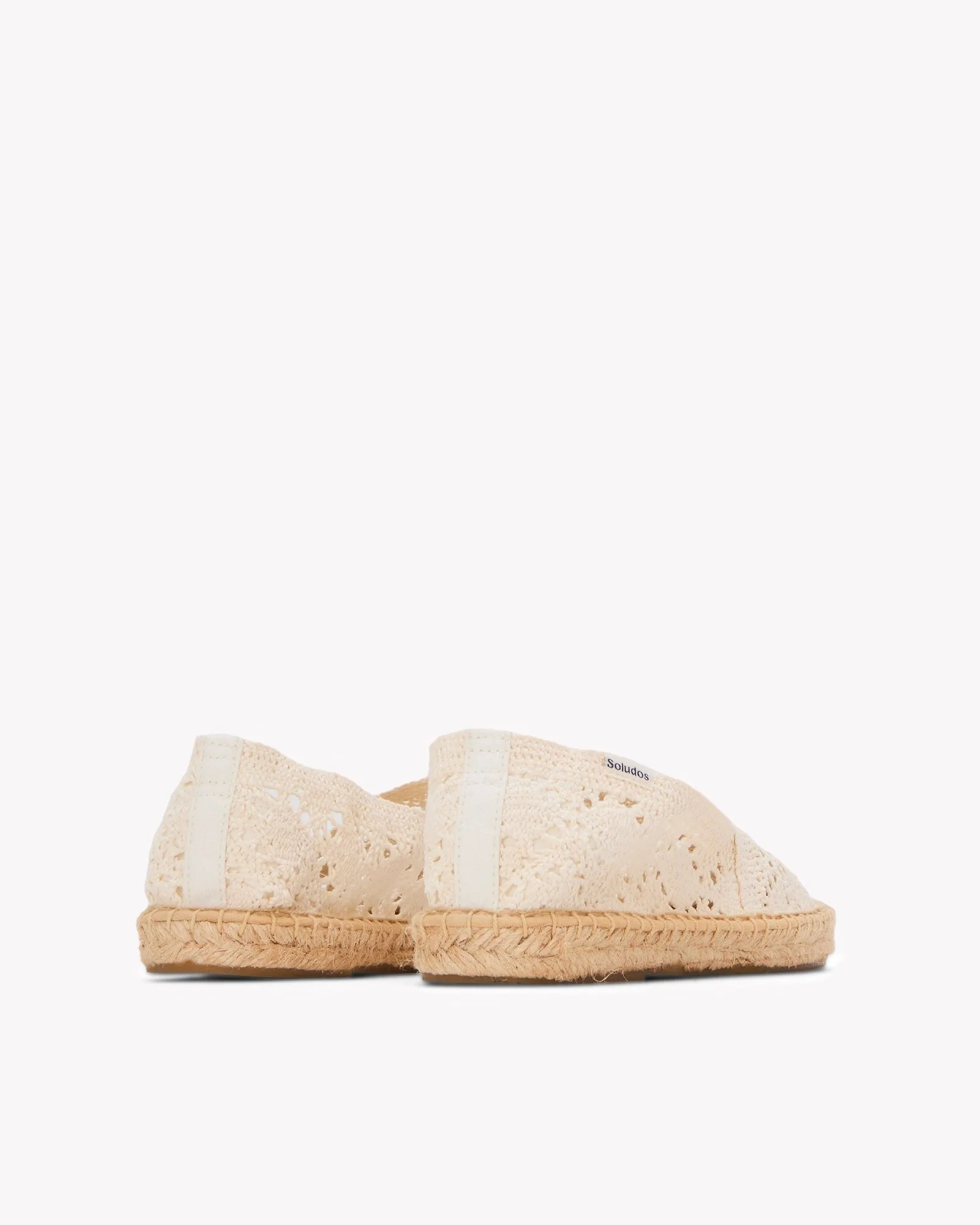 Womens | Original Espadrille | Crochet | Natural Undyed - Image 4