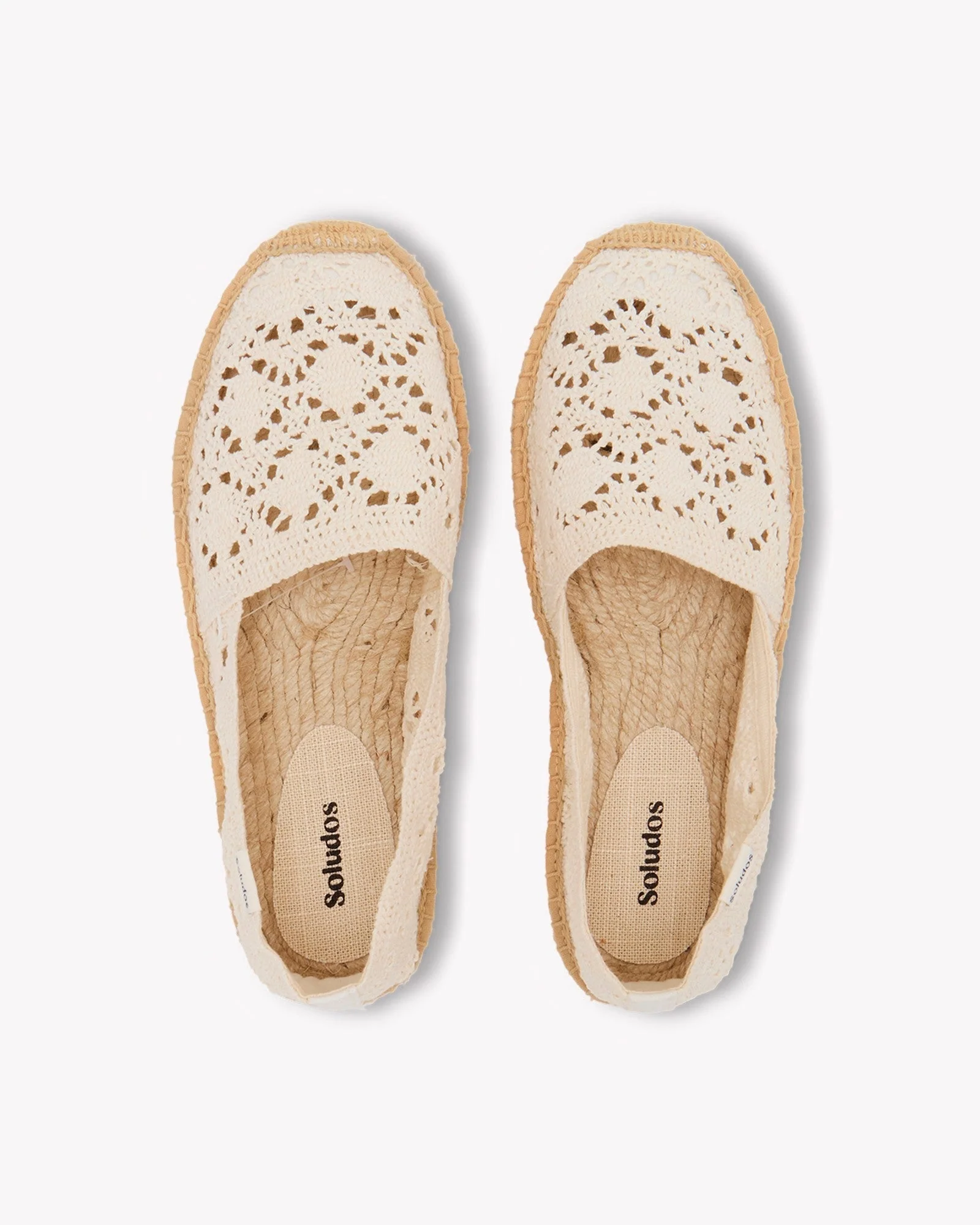 Womens | Original Espadrille | Crochet | Natural Undyed - Image 5