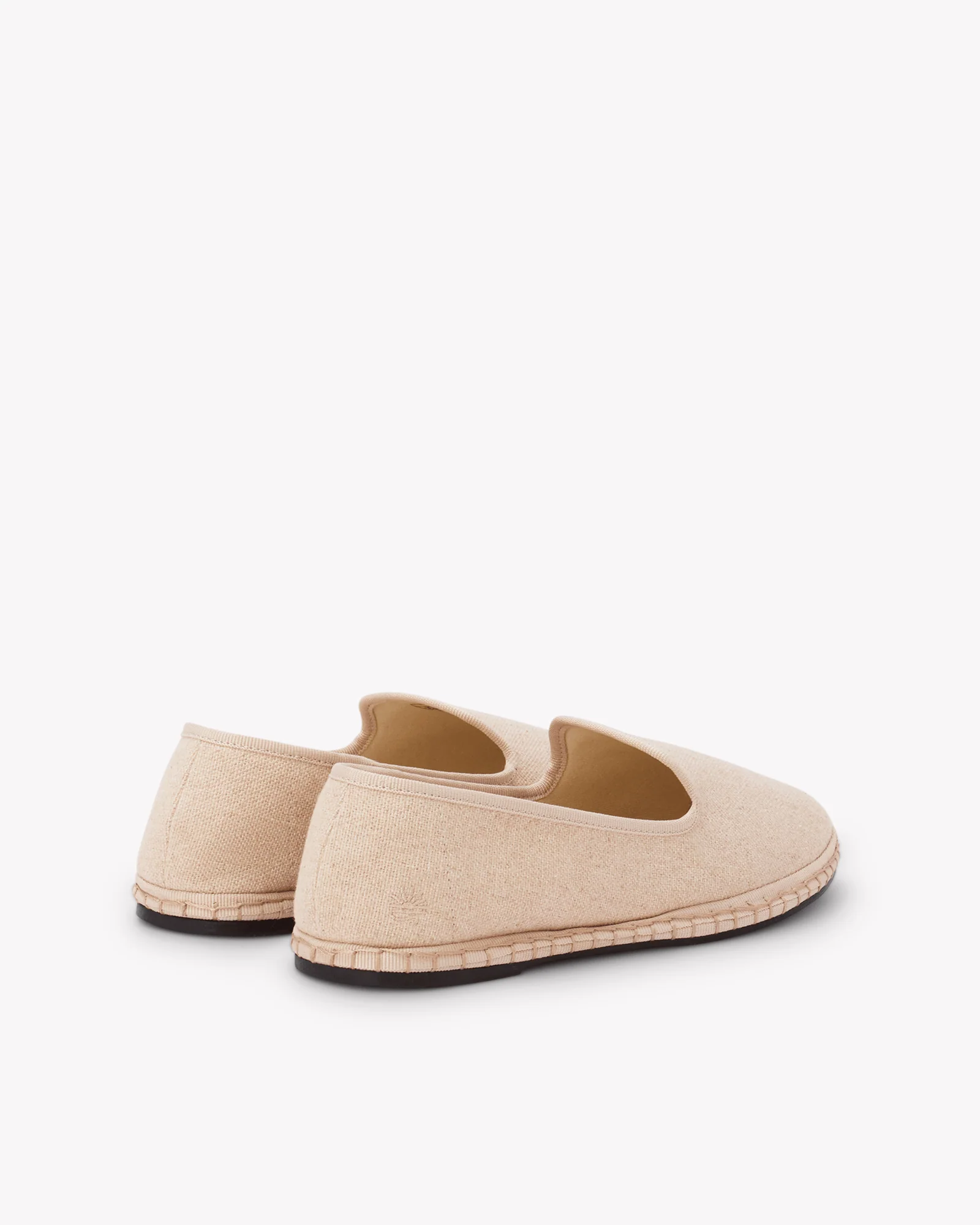 Womens | Venetian Flat | Woven Color | Oat Milk Beige - Image 5