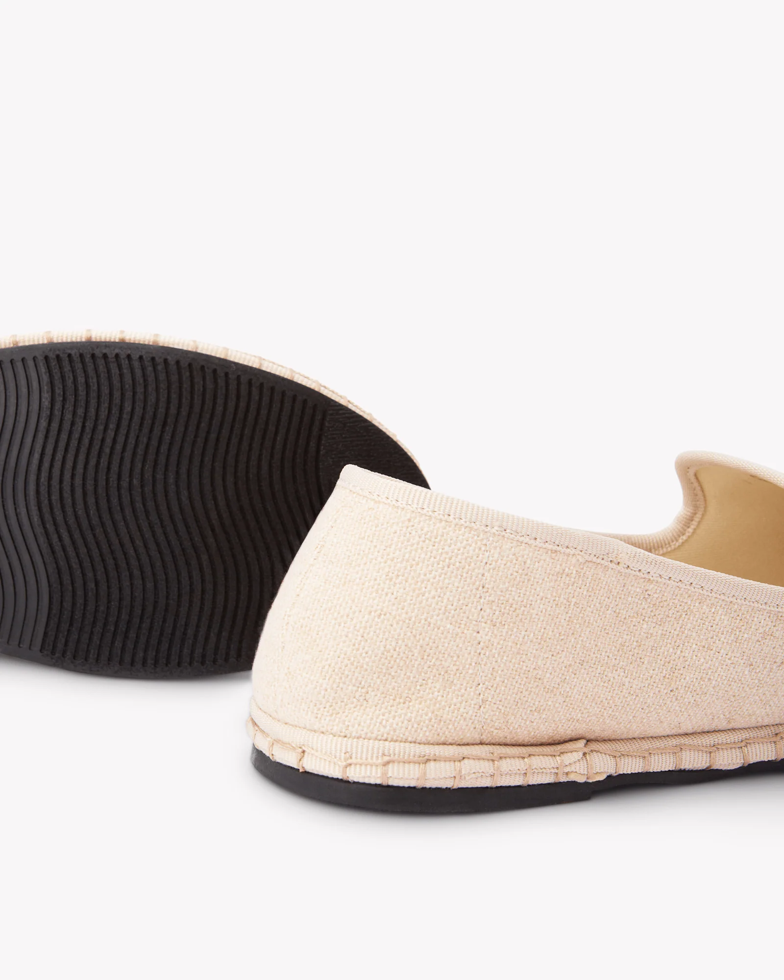 Womens | Venetian Flat | Woven Color | Oat Milk Beige - Image 6