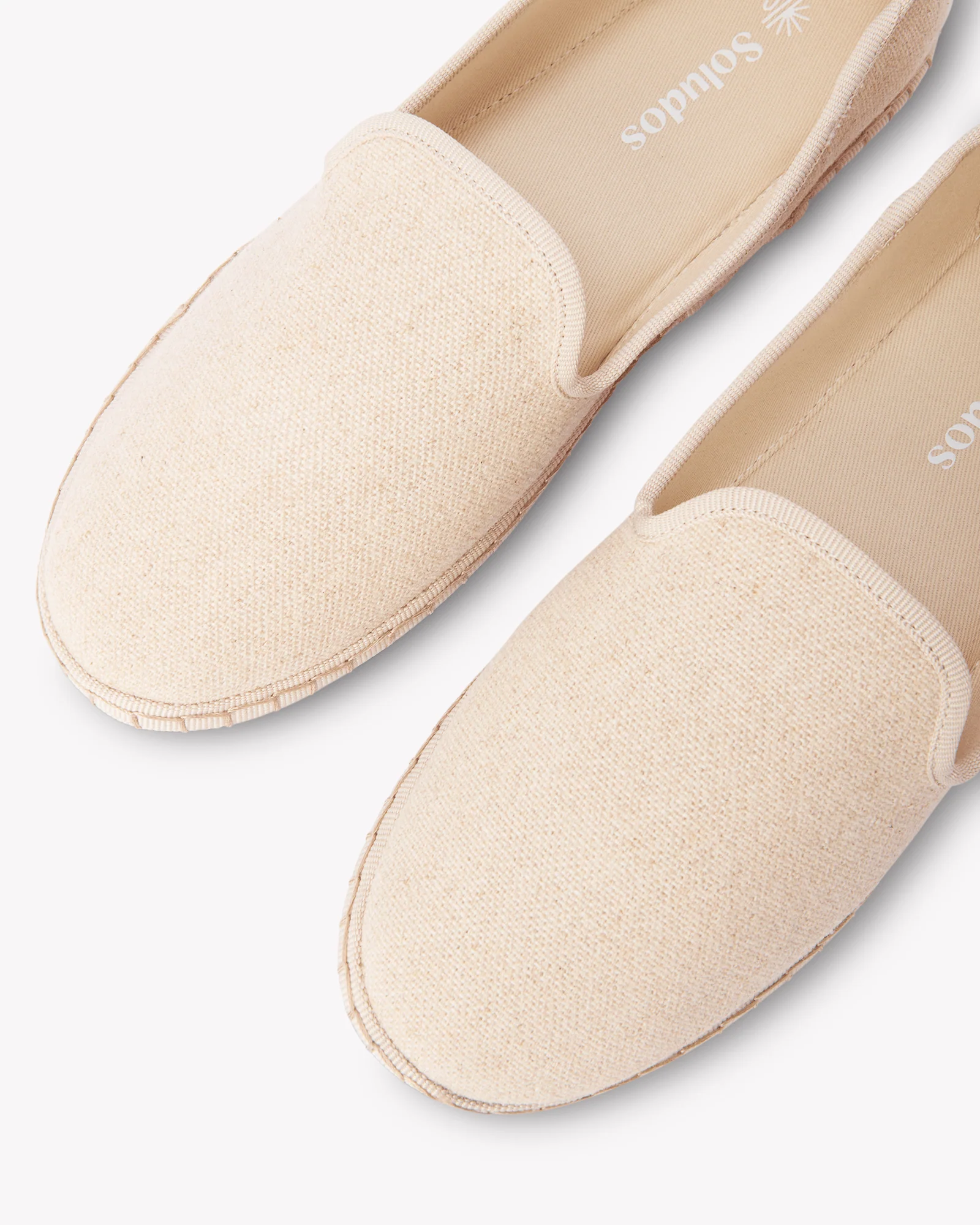 Womens | Venetian Flat | Woven Color | Oat Milk Beige - Image 8