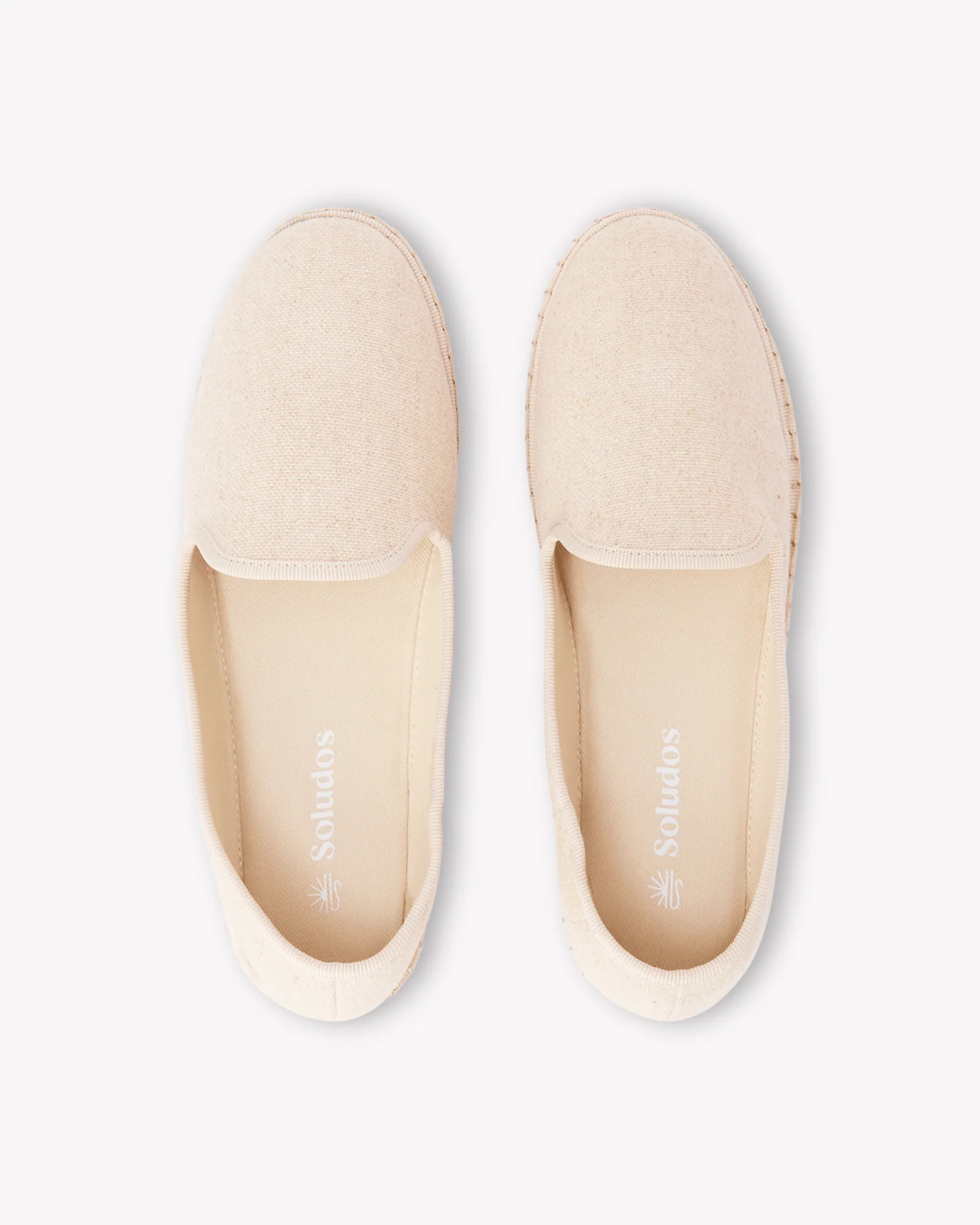 Womens | Venetian Flat | Woven Color | Oat Milk Beige - Image 9