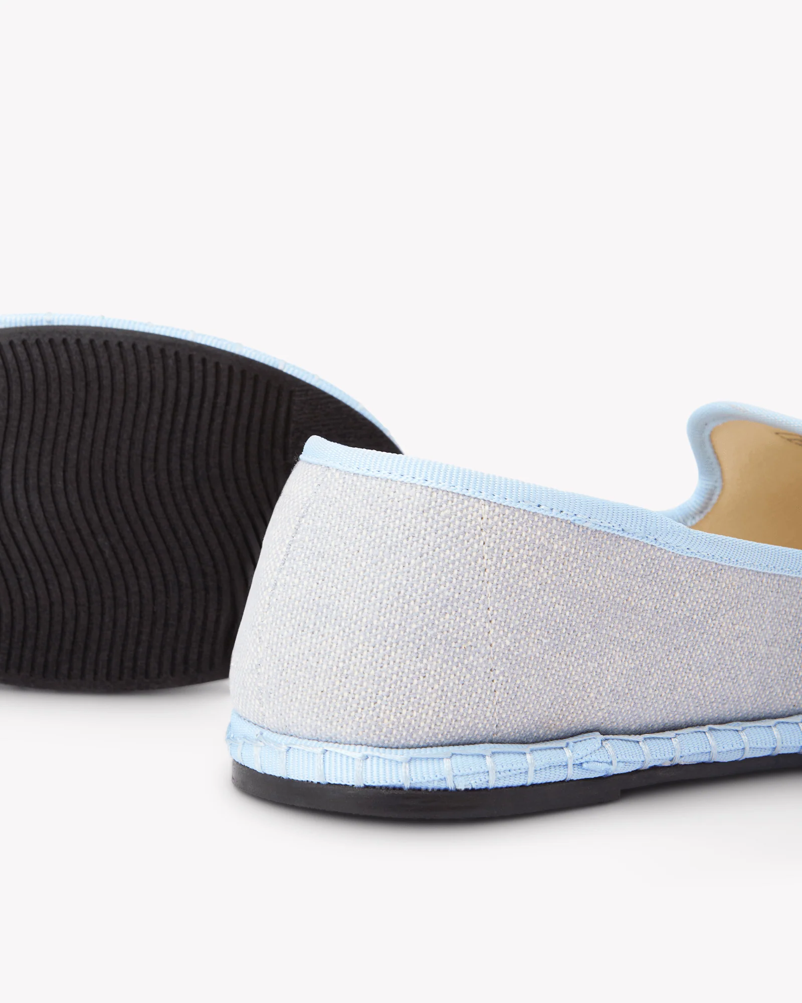 Womens | Venetian Flat | Woven Color | Powdered Blue - Image 7