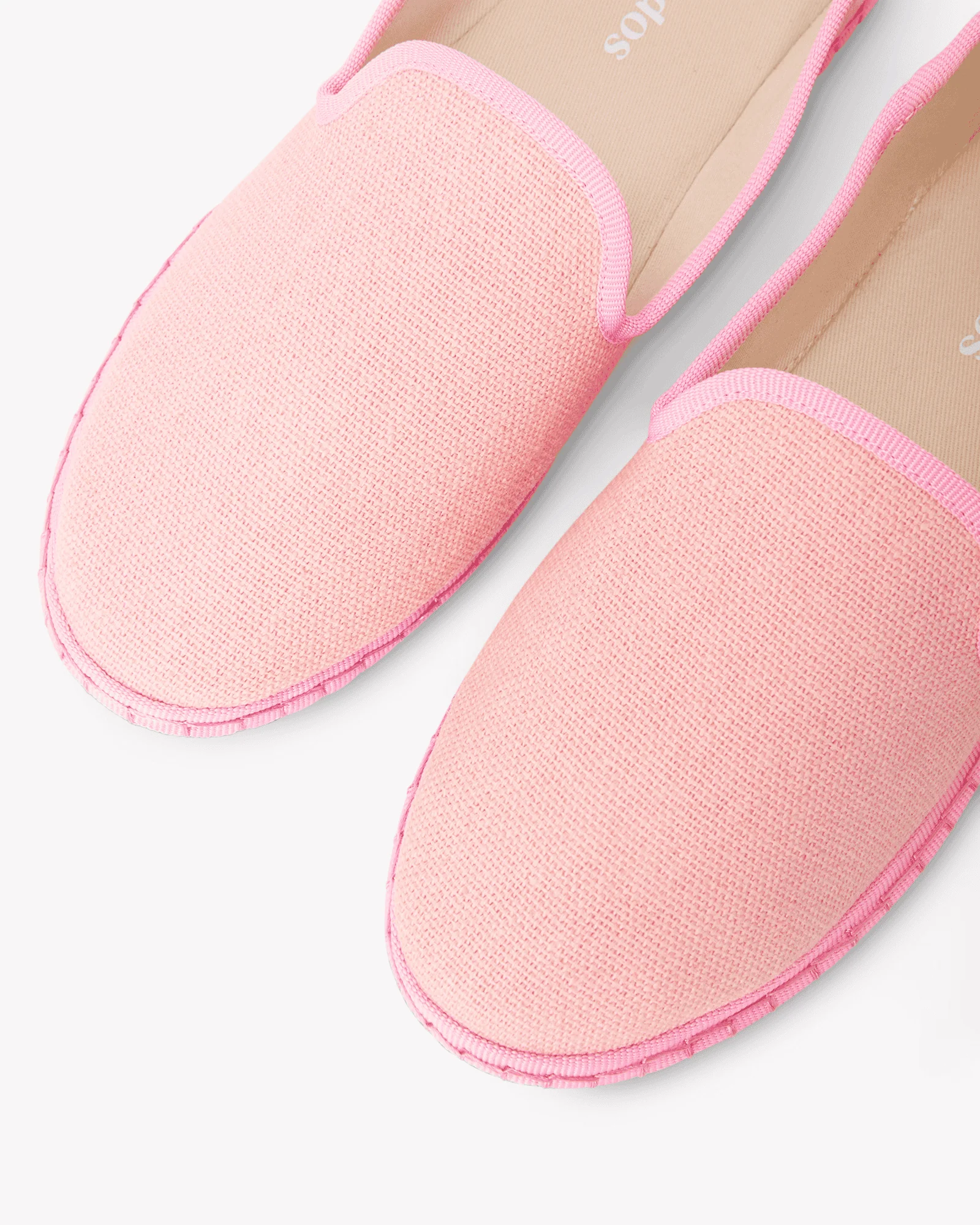 Womens | Venetian Flat | Woven Color | Sorbet Pink - Image 8