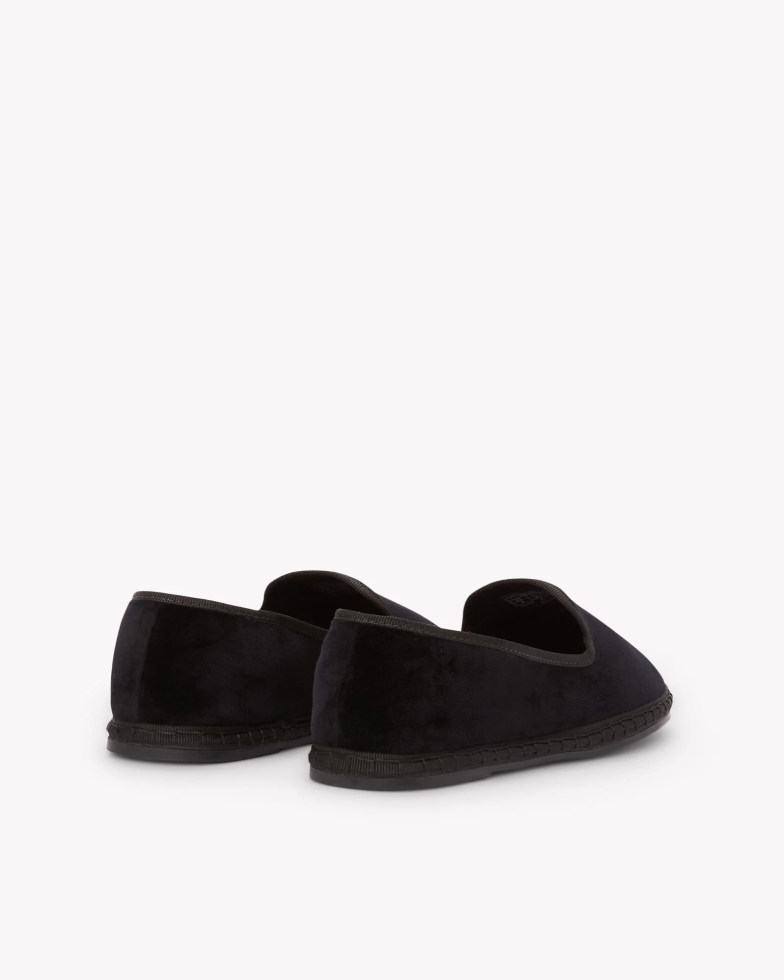 Womens | Venetian Flat | Velvet | Midnight Black - Image 5