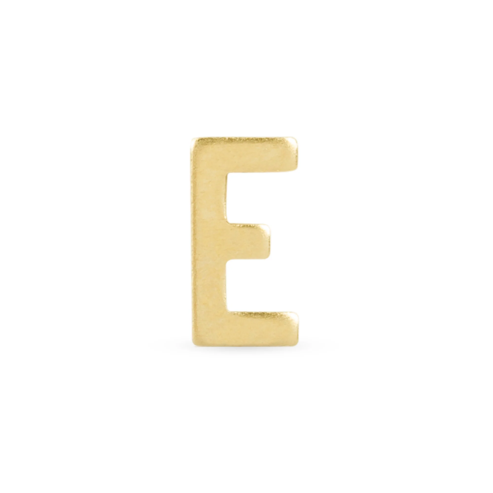 Asymmetric Initial Necklace | 14K Yellow Gold - Image 4