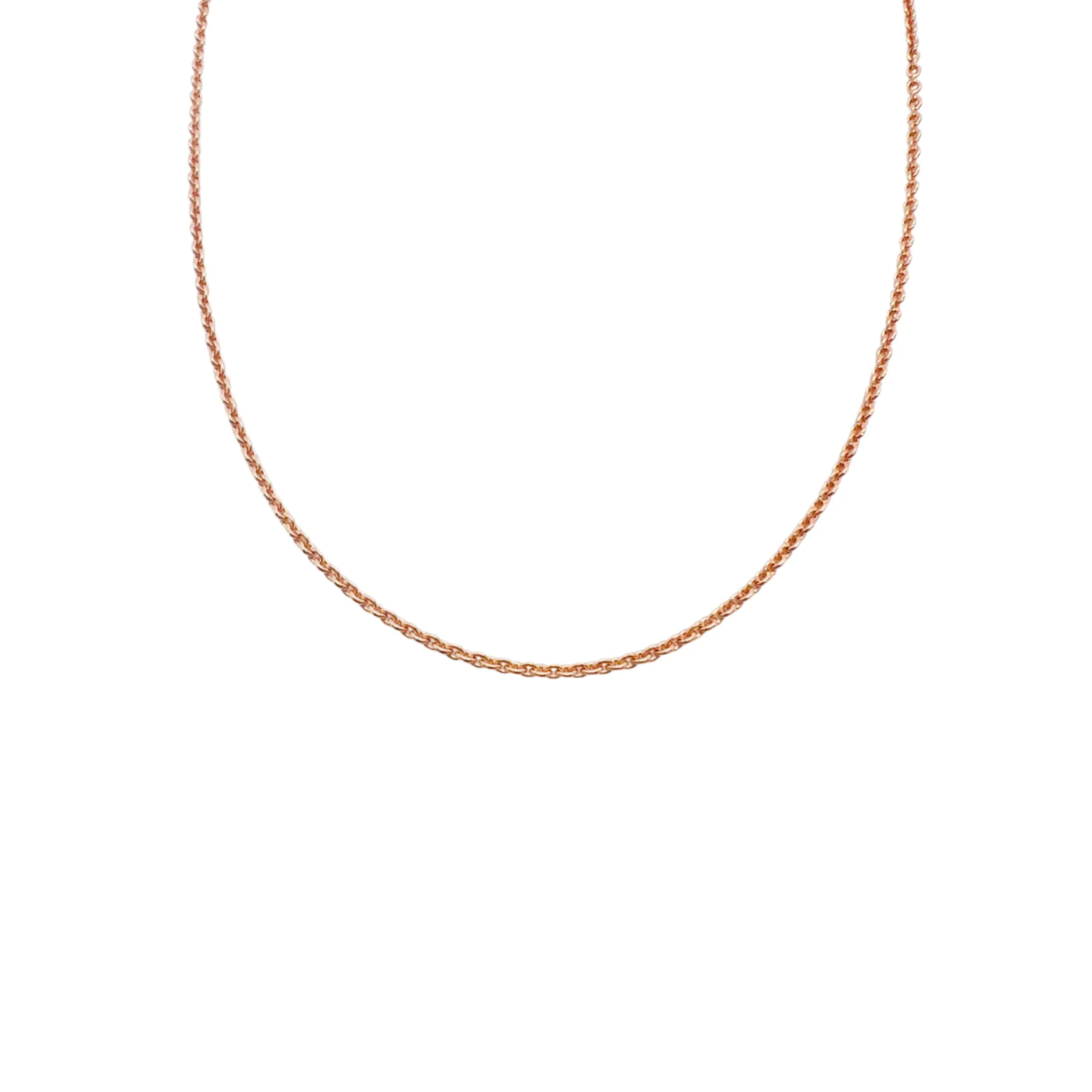 Chain Necklace | 14K Rose Gold