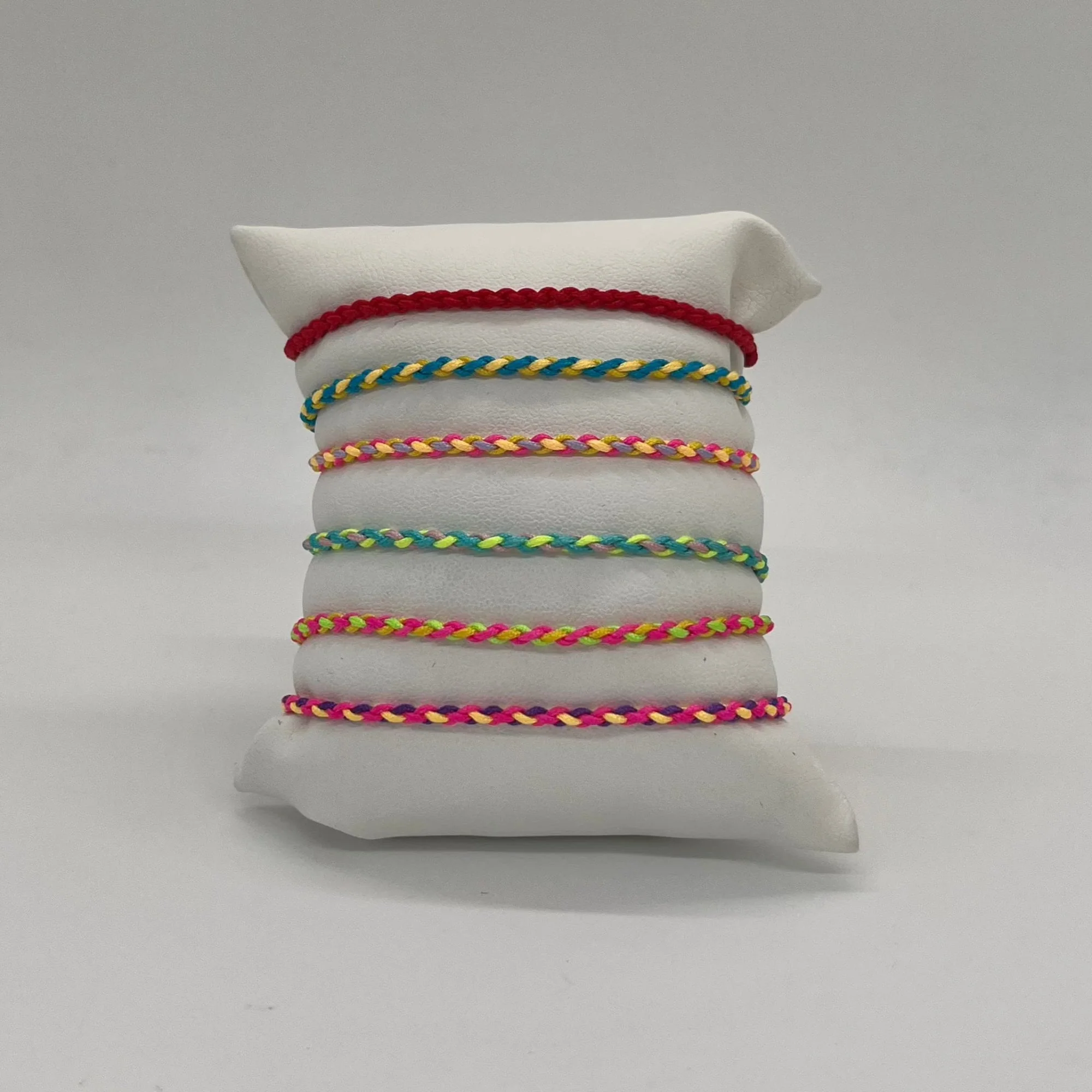 Cord Bracelet | 10K Yellow Gold | Yellow Pink/Purple