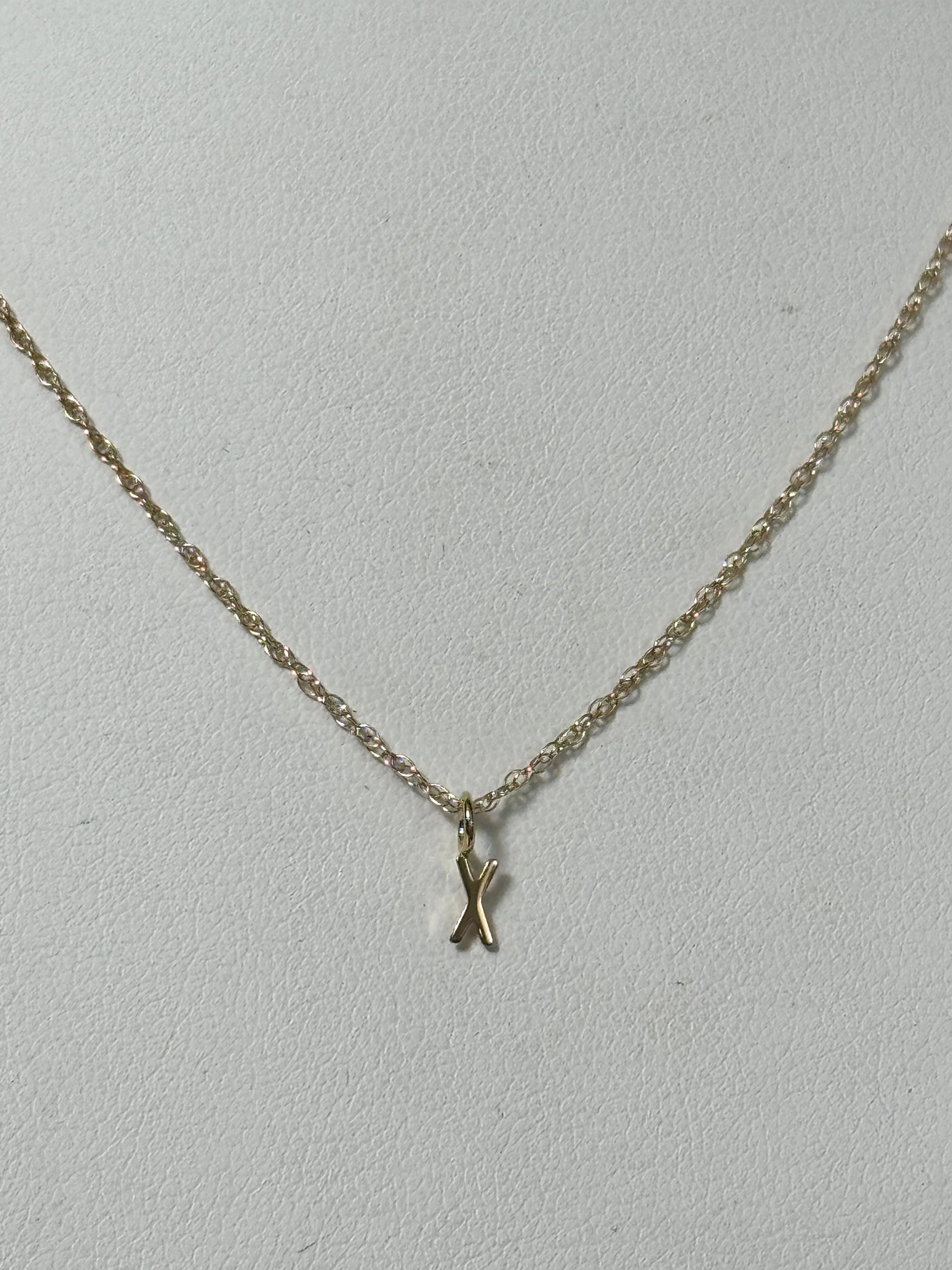 Initial Necklace | 10K Yellow Gold - Image 6