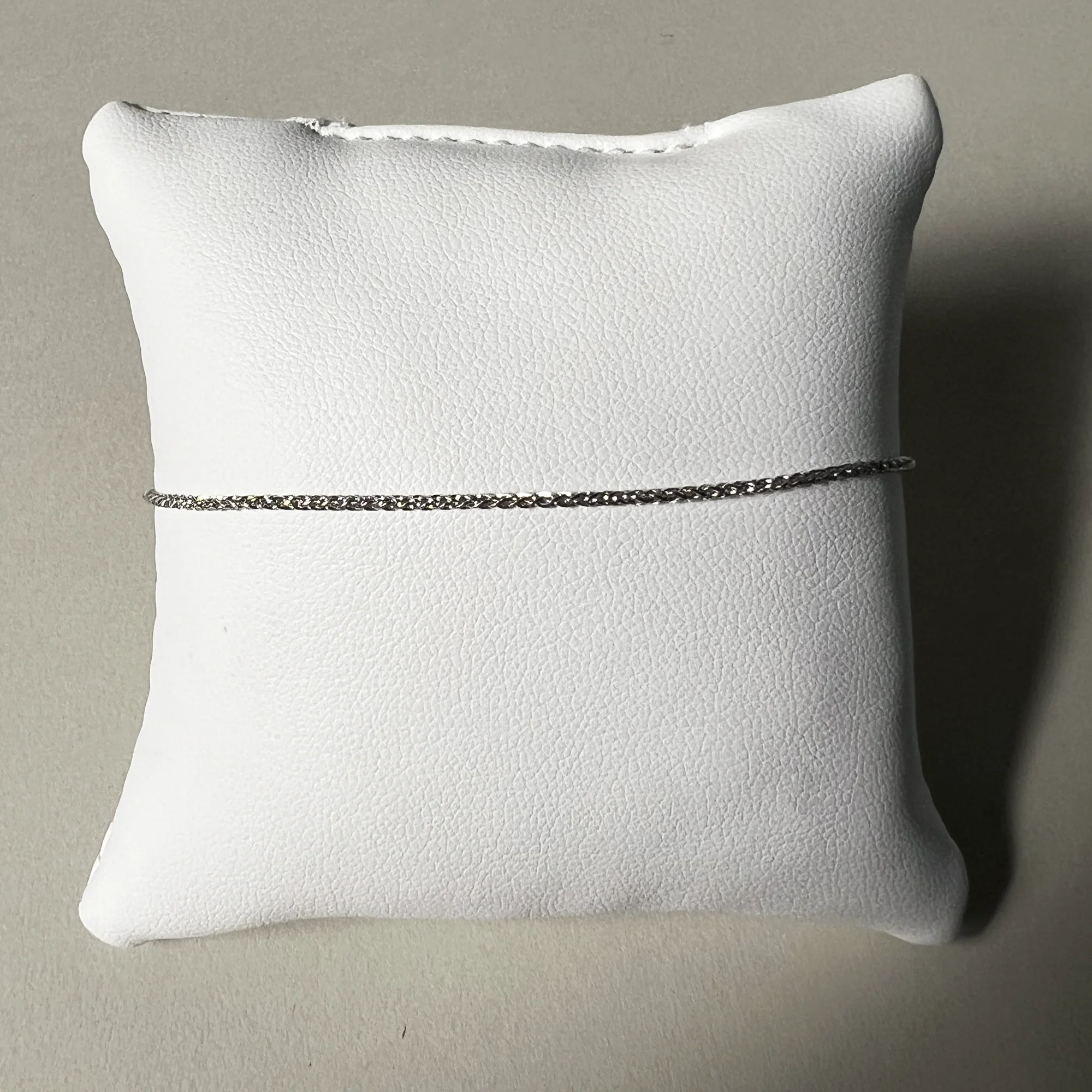 Rope Chain Bracelet | 18K White Gold