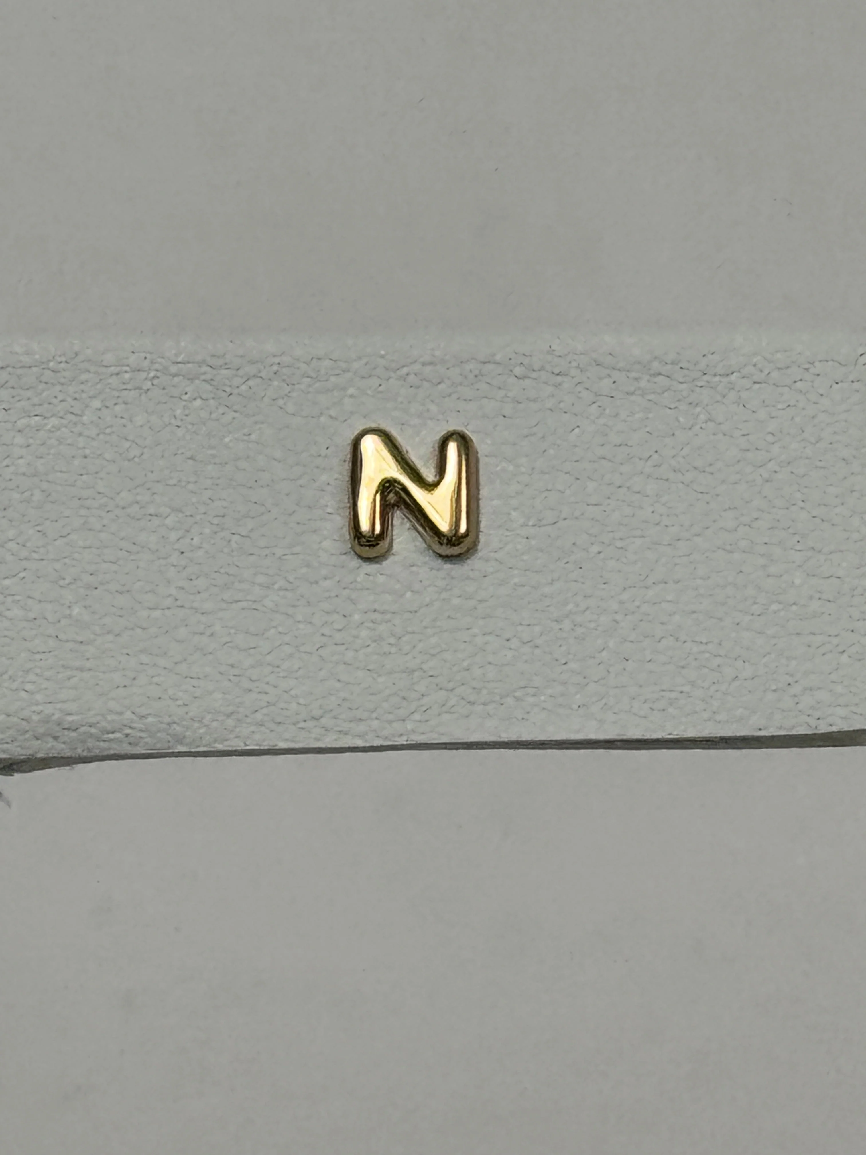 Tiny Bubble Tea Stud | 10K Yellow Gold - Image 4