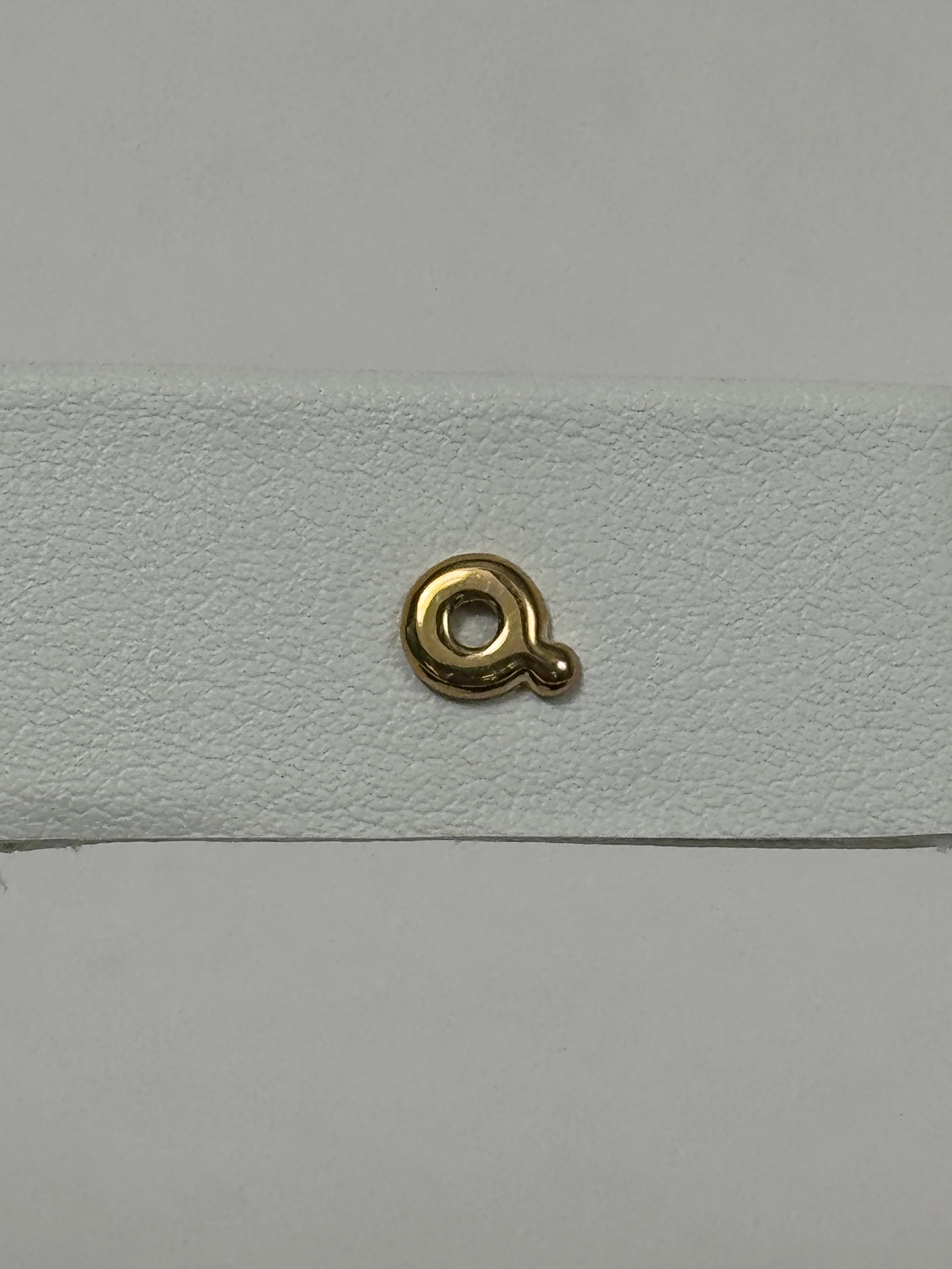 Tiny Bubble Tea Stud | 10K Yellow Gold - Image 5