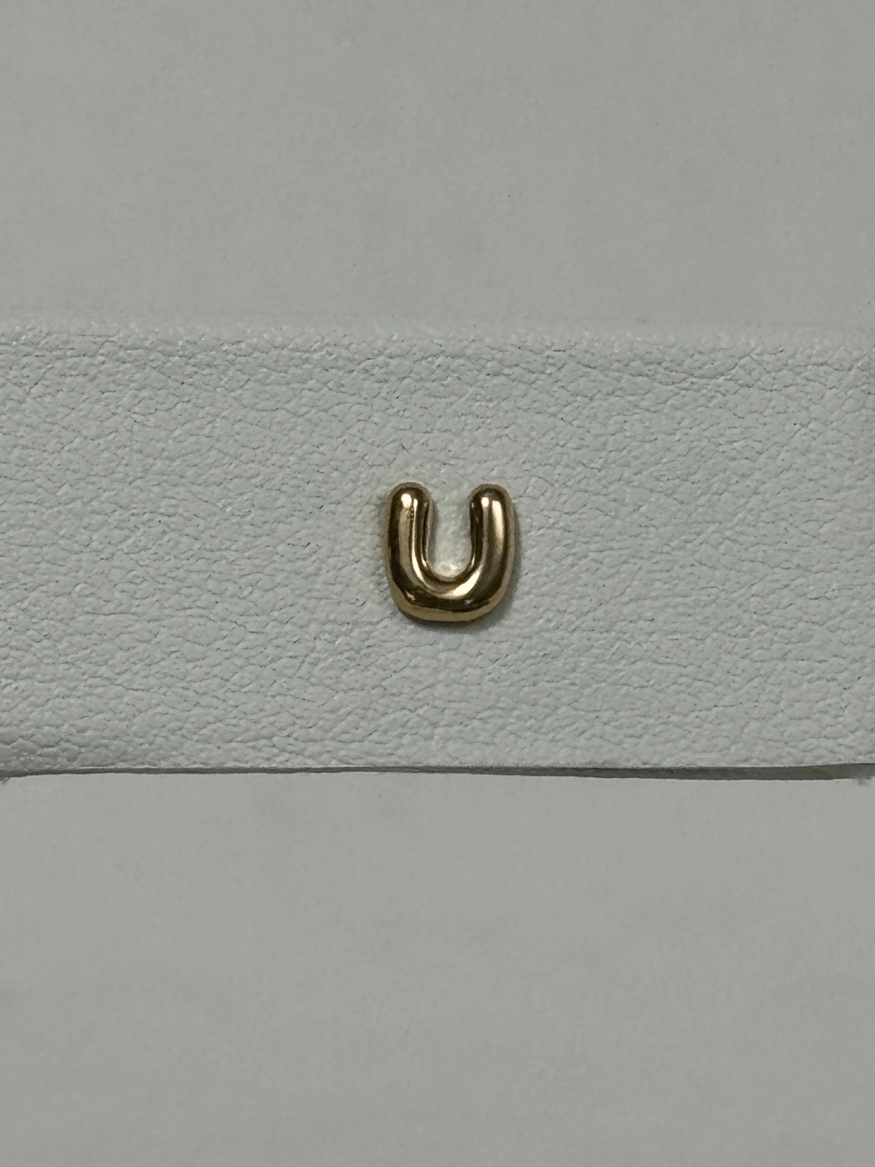 Tiny Bubble Tea Stud | 10K Yellow Gold - Image 6