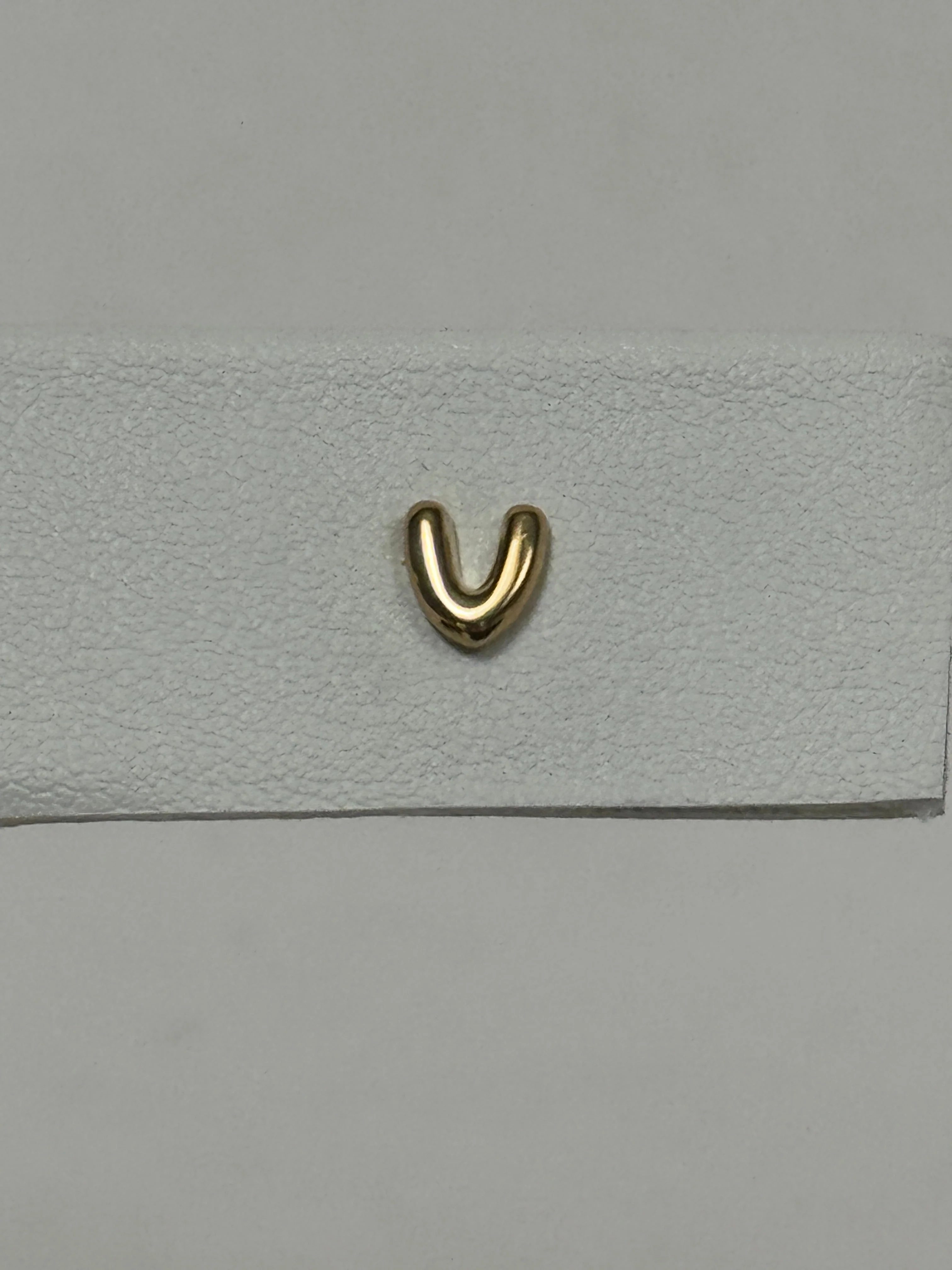 Tiny Bubble Tea Stud | 10K Yellow Gold - Image 7