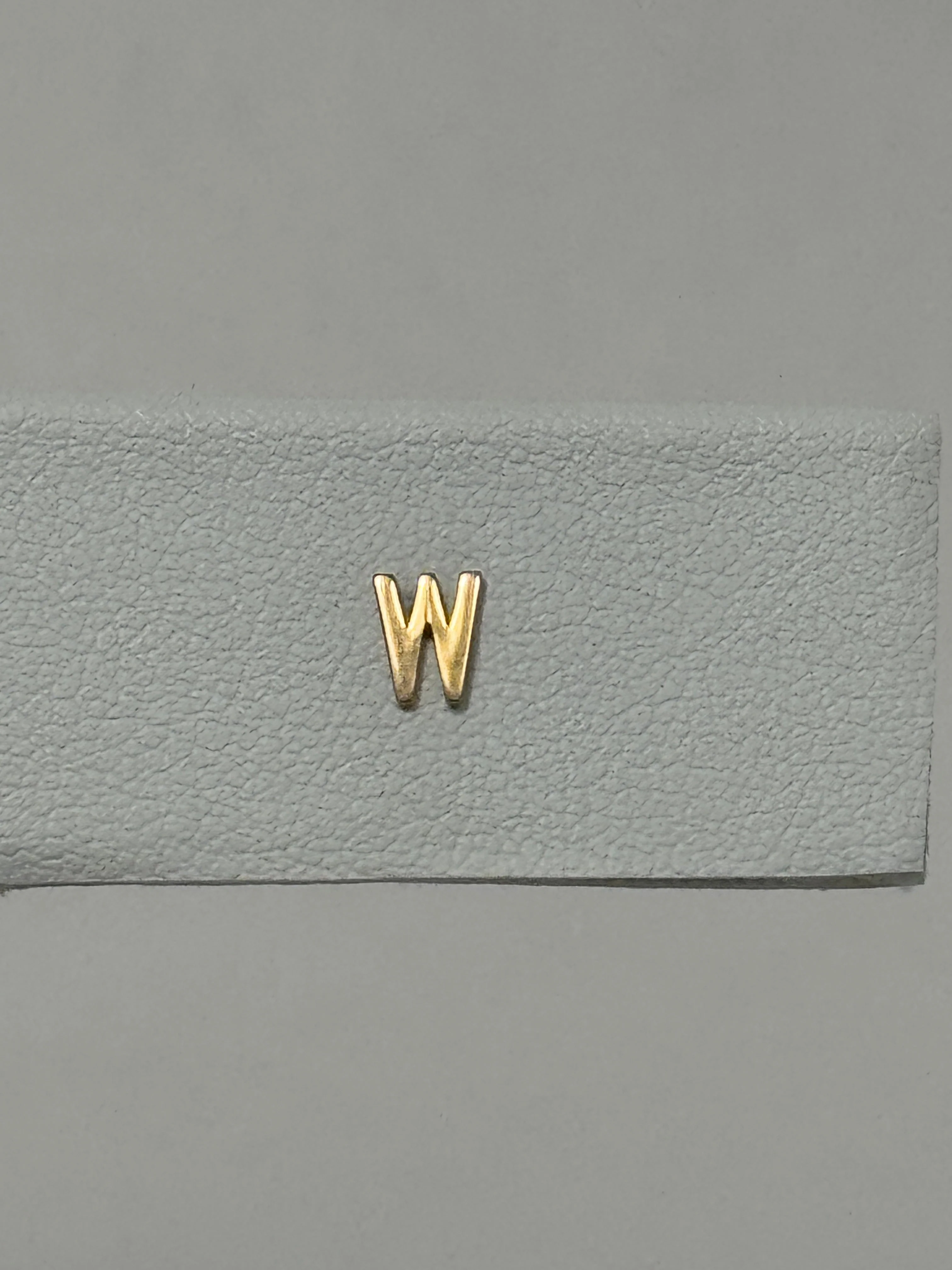 Tiny Initial Earring | 10K Yellow Gold - Image 13