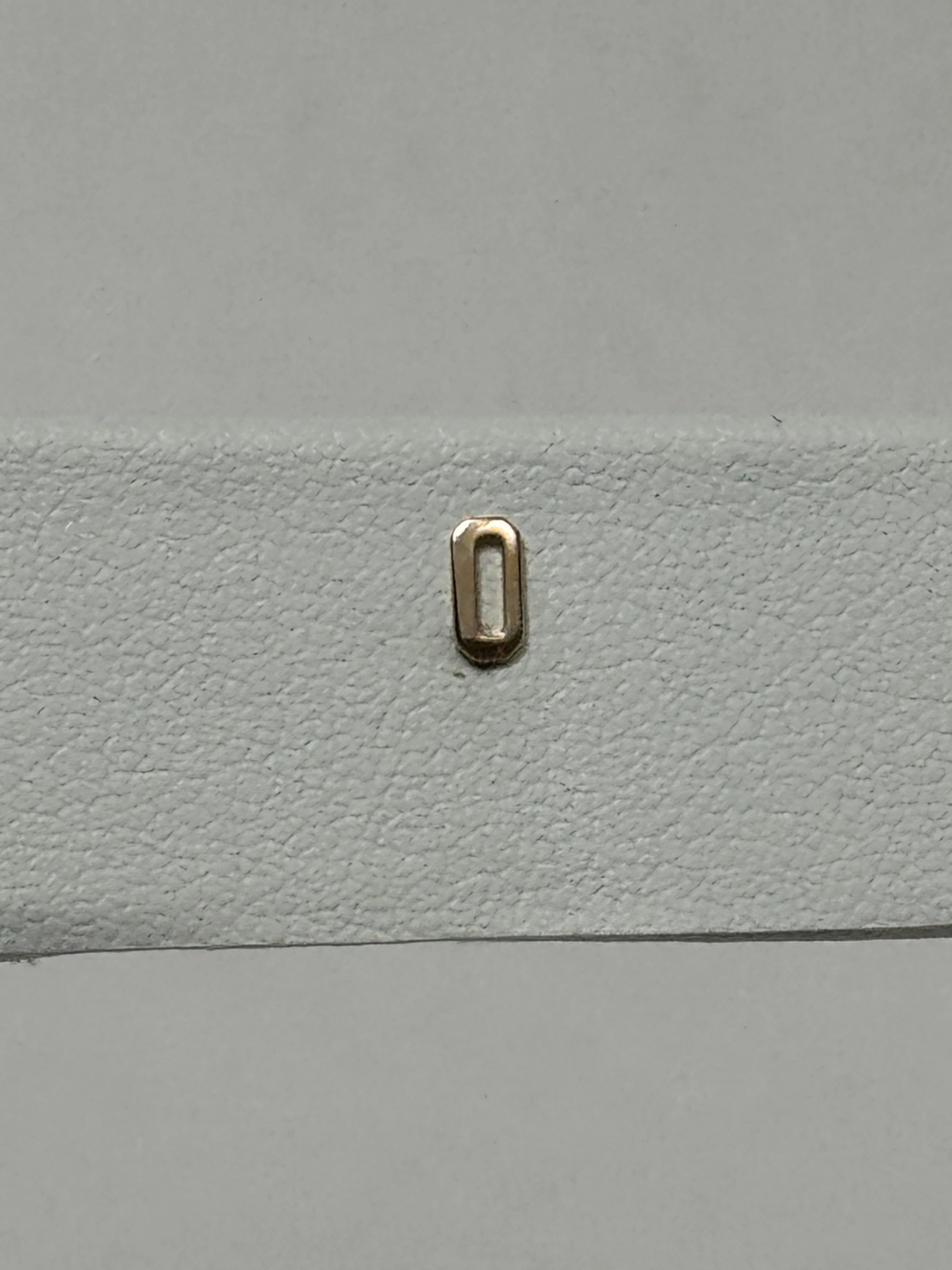 Tiny Initial Earring | 10K Yellow Gold - Image 7