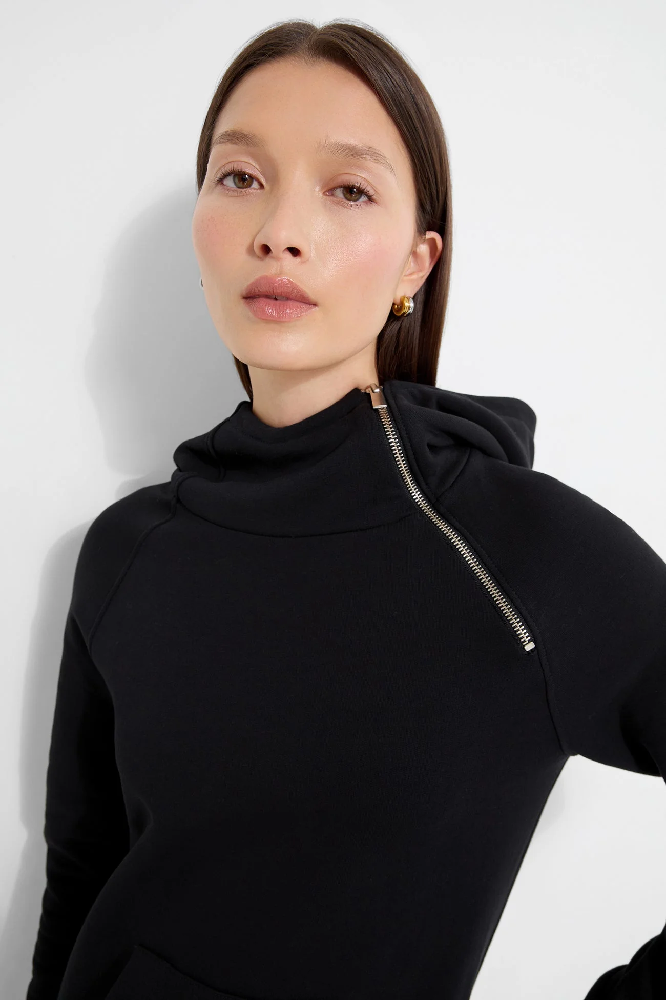 Tompkins Cropped Dress | Melange Grey - Image 9