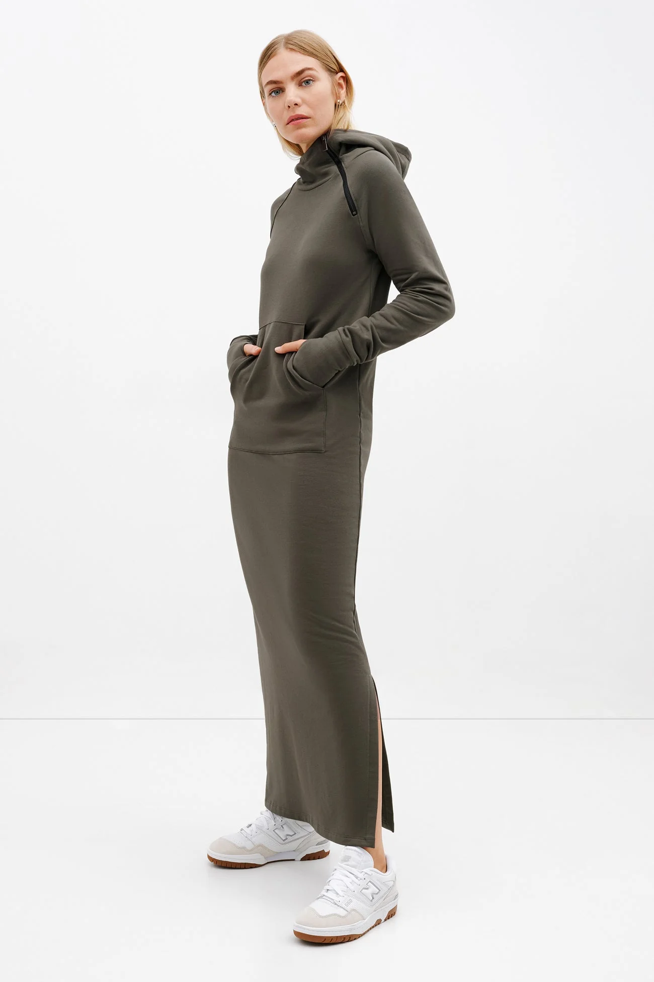 Tompkins Sweatshirt Dress | Multiple Colors - Image 37