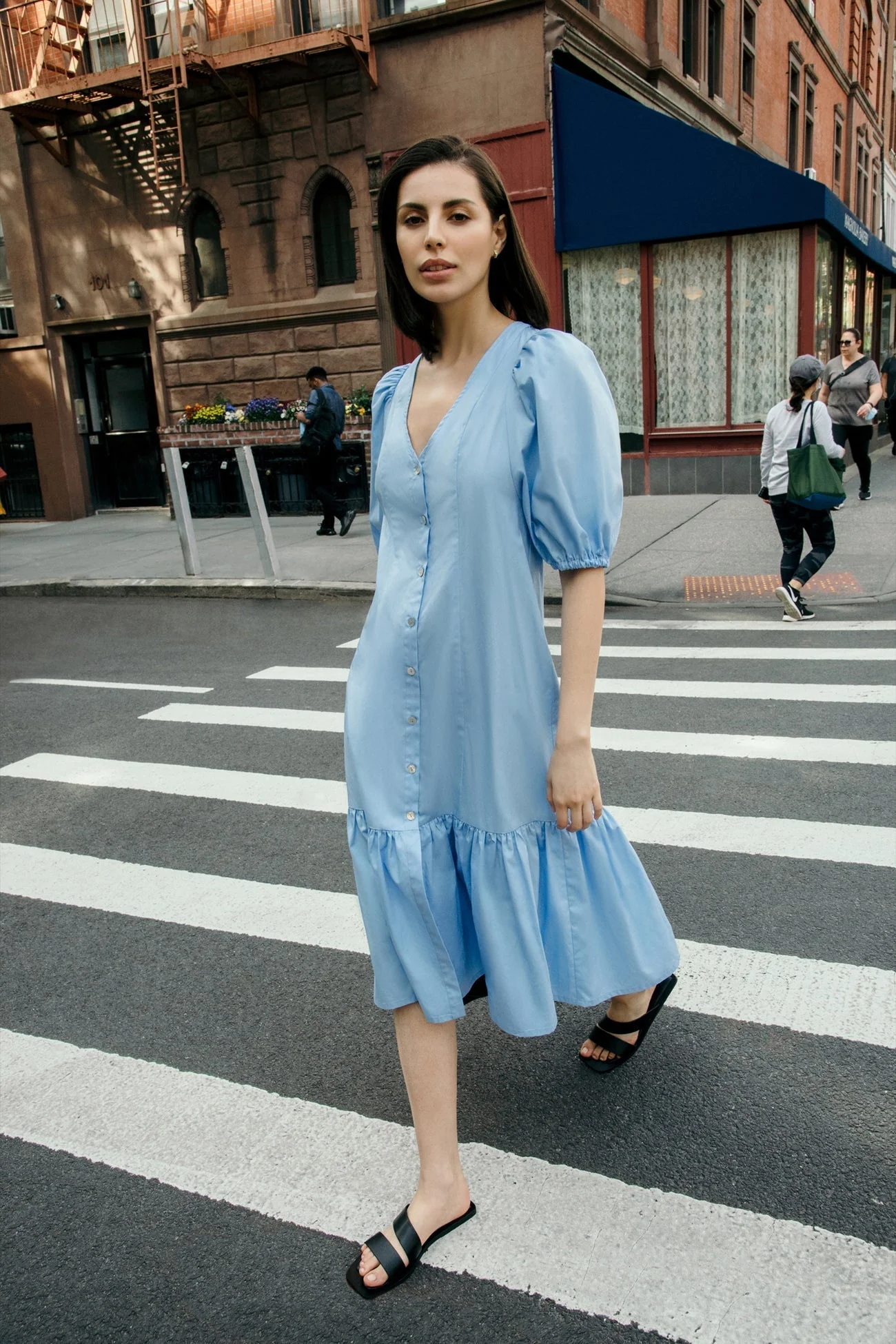 Trinity Dress | Light Blue - Image 3