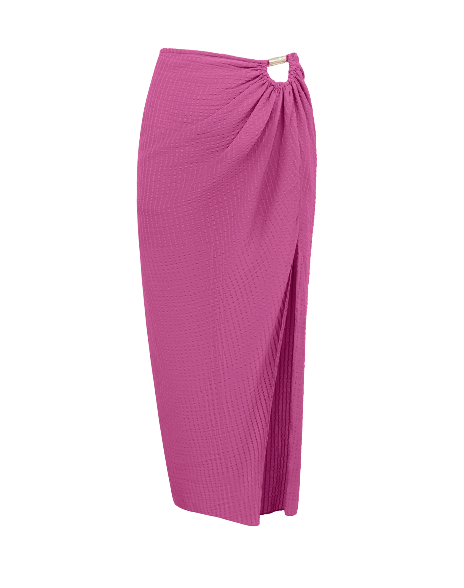 Aurora Midi Skirt | French Rose