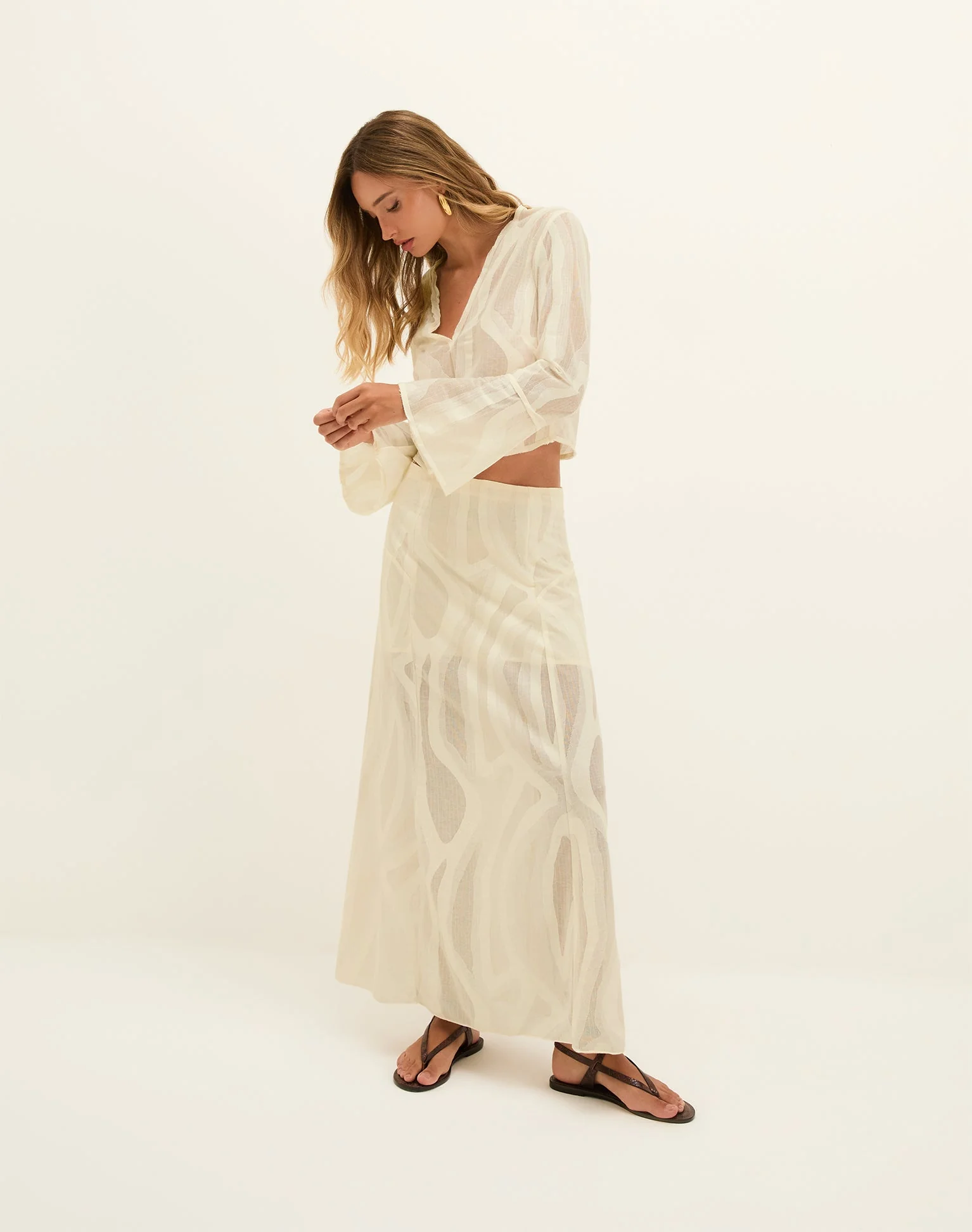 Avila Long Skirt | Glitz - Image 6