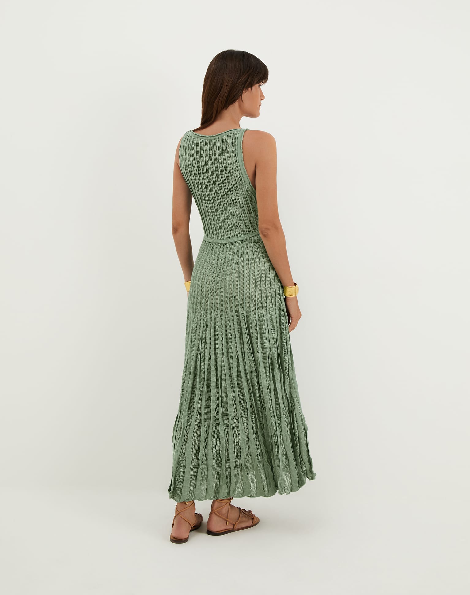 Knit Celina Long Dress | Harbor - Image 4