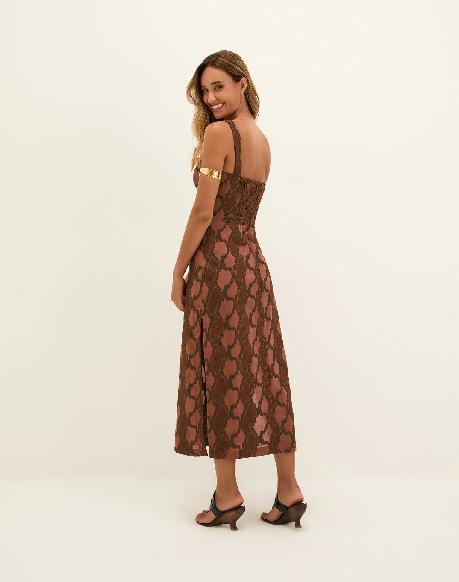 Coen Midi Dress | Embroidered Devotion - Image 3