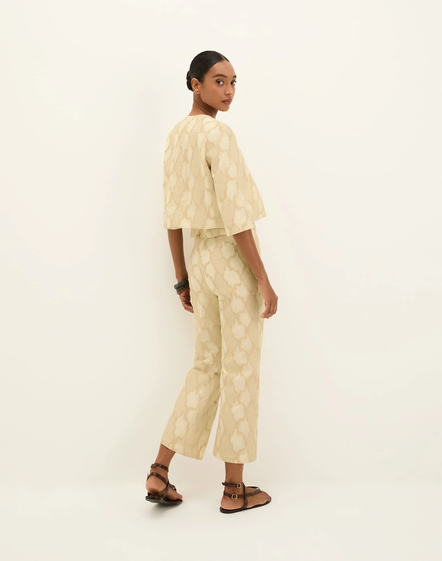 Coen Short Jacket | Embroidered Glitz - Image 4