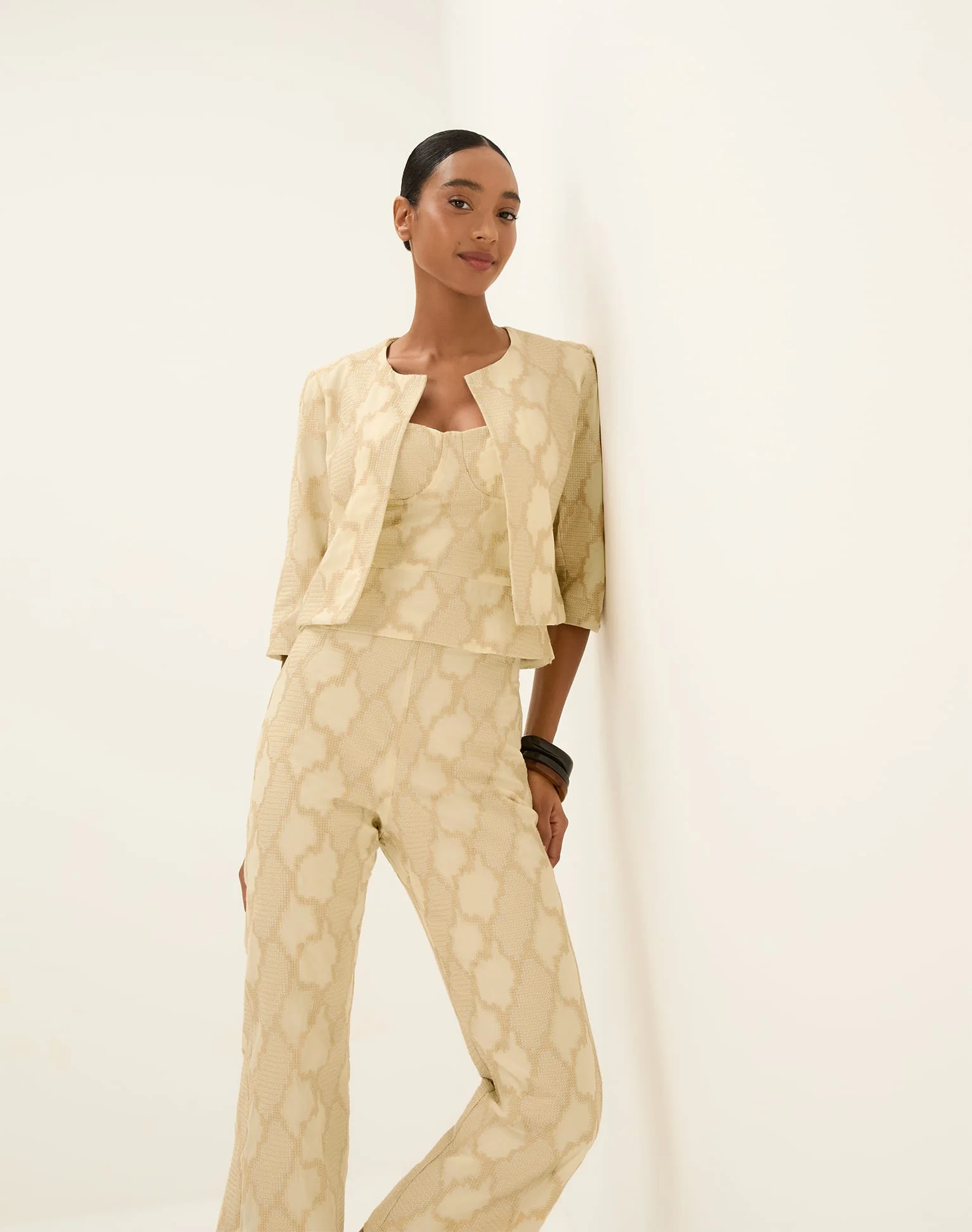 Coen Short Jacket | Embroidered Glitz - Image 5
