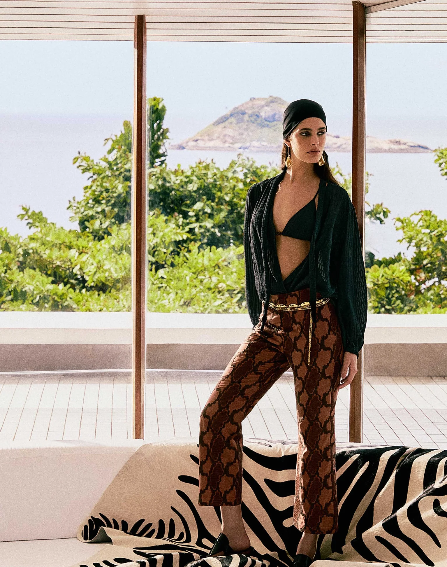 Coen Straight Leg Pants | Embroidered Devotion - Image 6