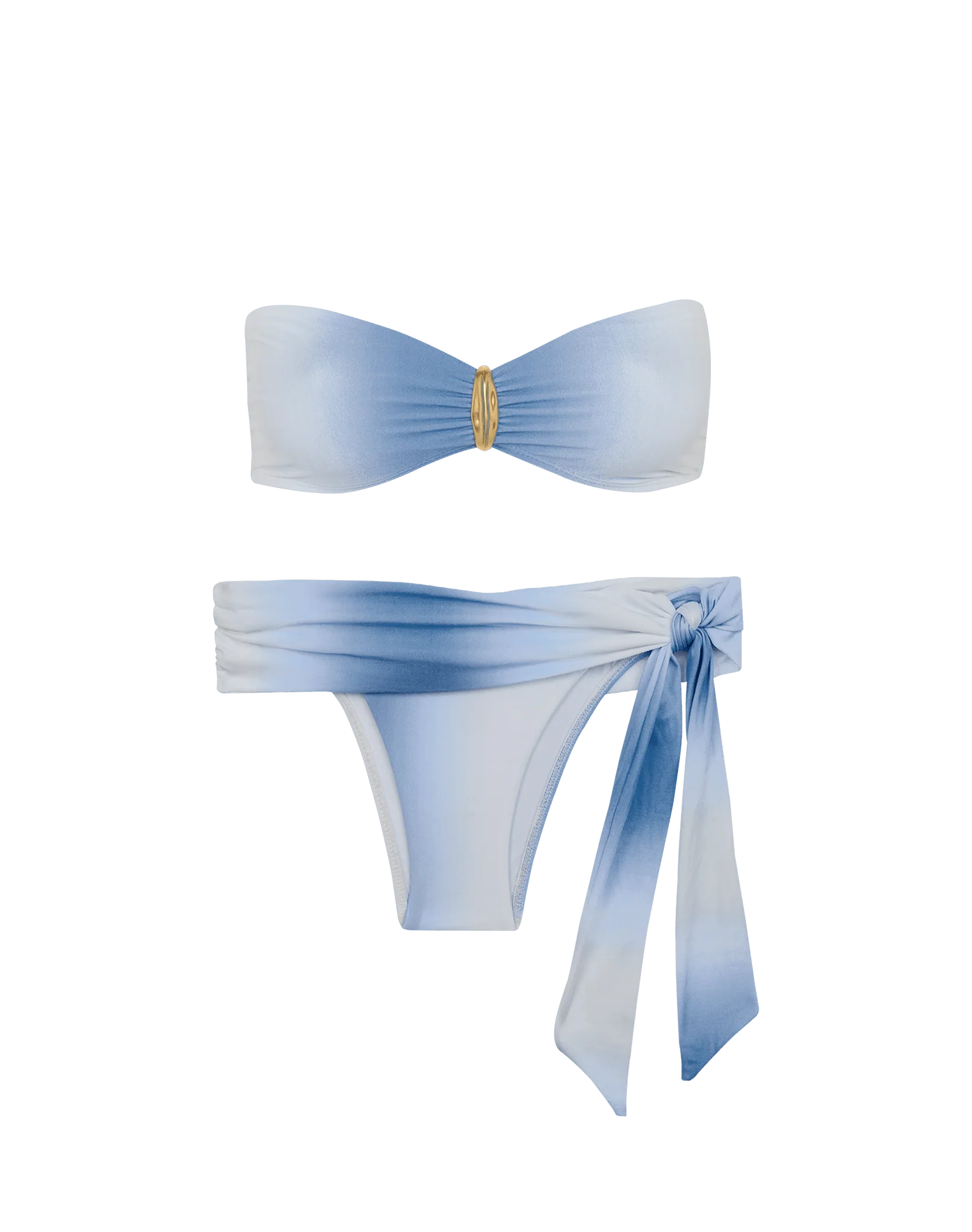 Elsie Bandeau Top | Blue Moon - Image 6
