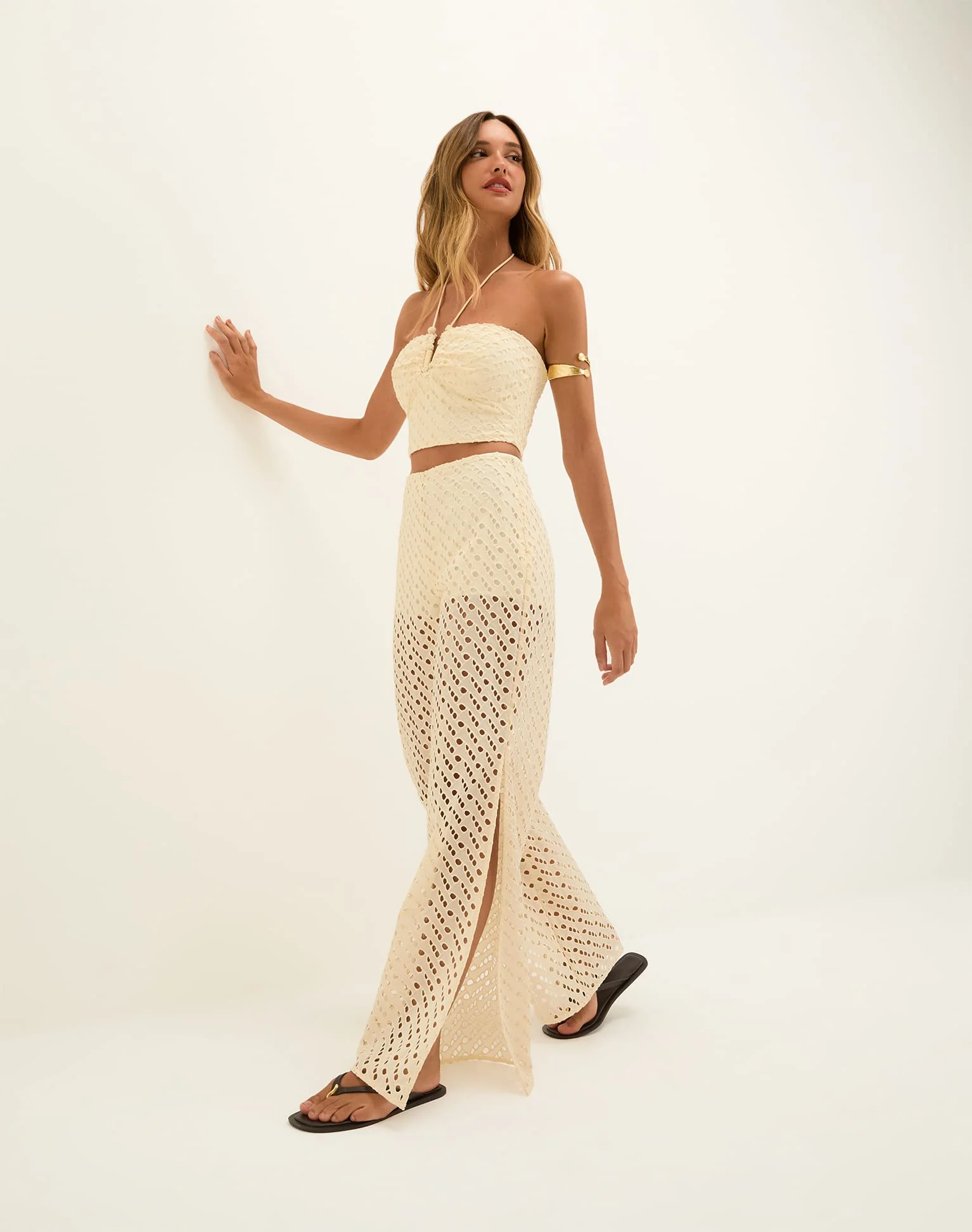 Eyelet Venice Pants | Glitz - Image 2