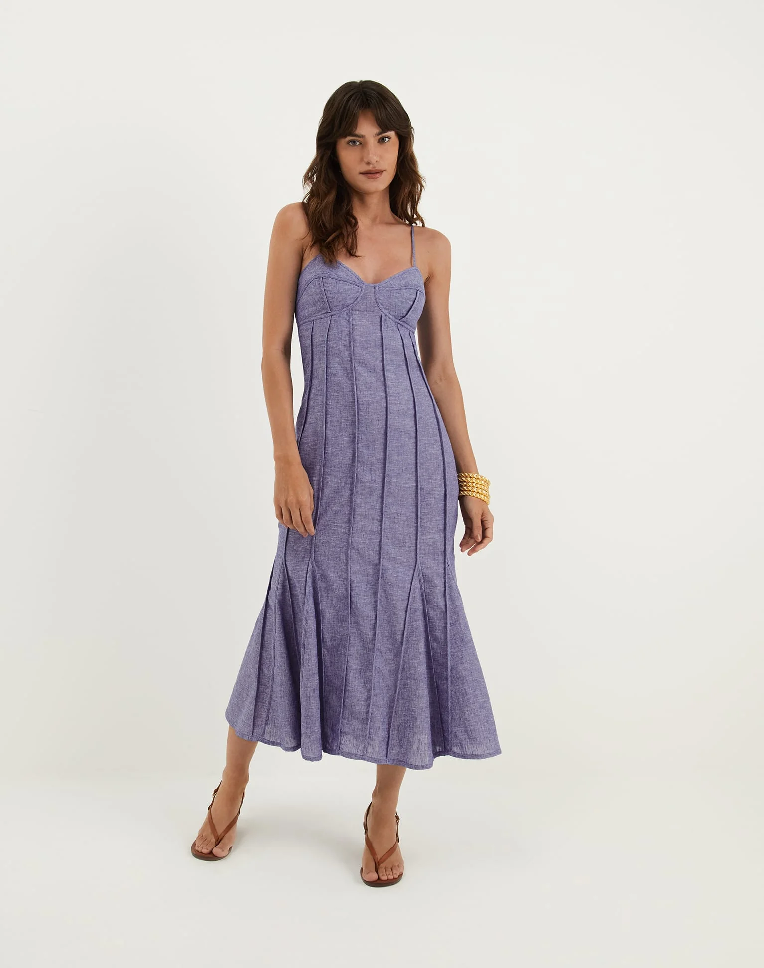Josephine Midi Dress | Le Bleu - Image 2