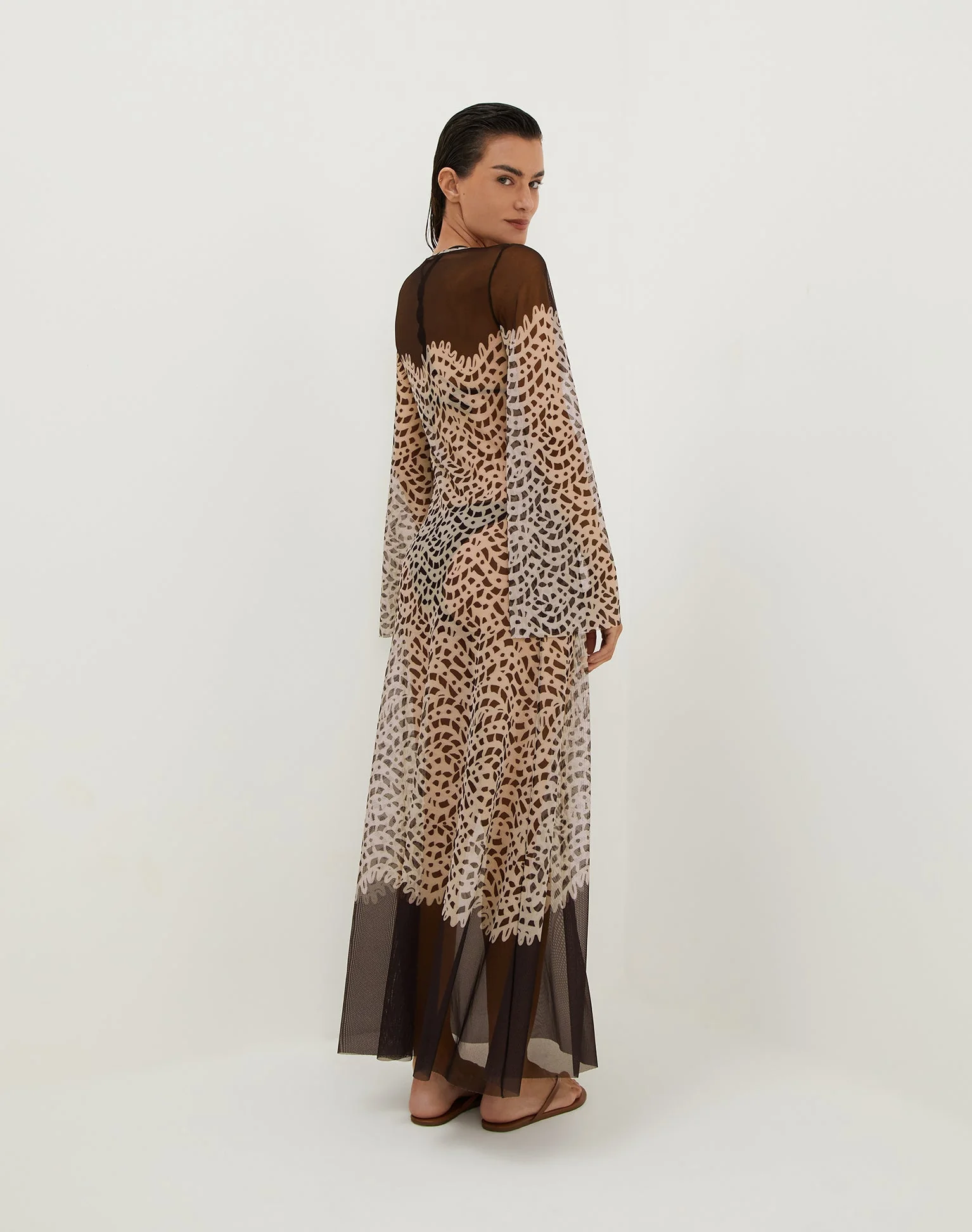 Lidi Long Cover Up Tunic | Poeme - Image 4