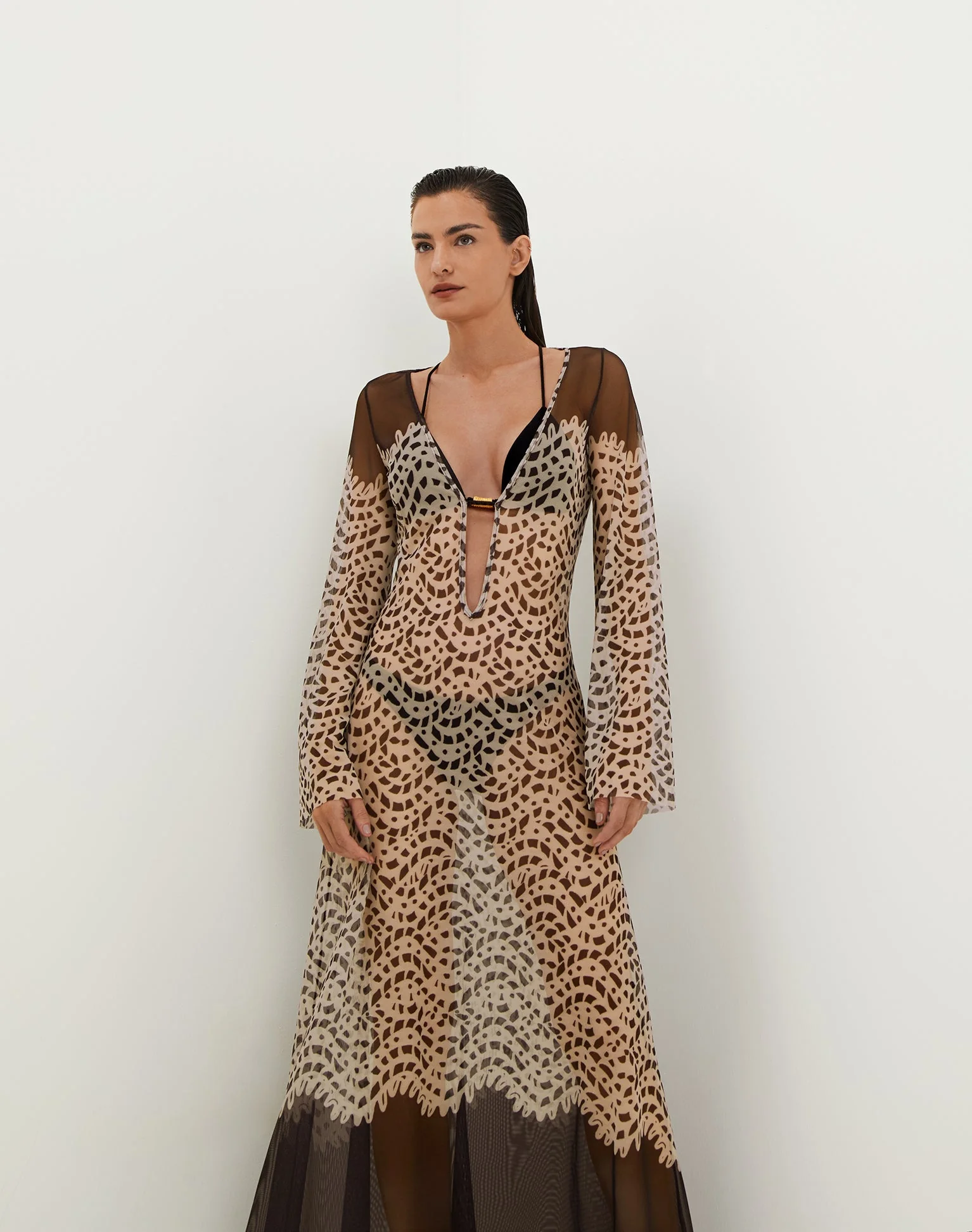 Lidi Long Cover Up Tunic | Poeme - Image 8