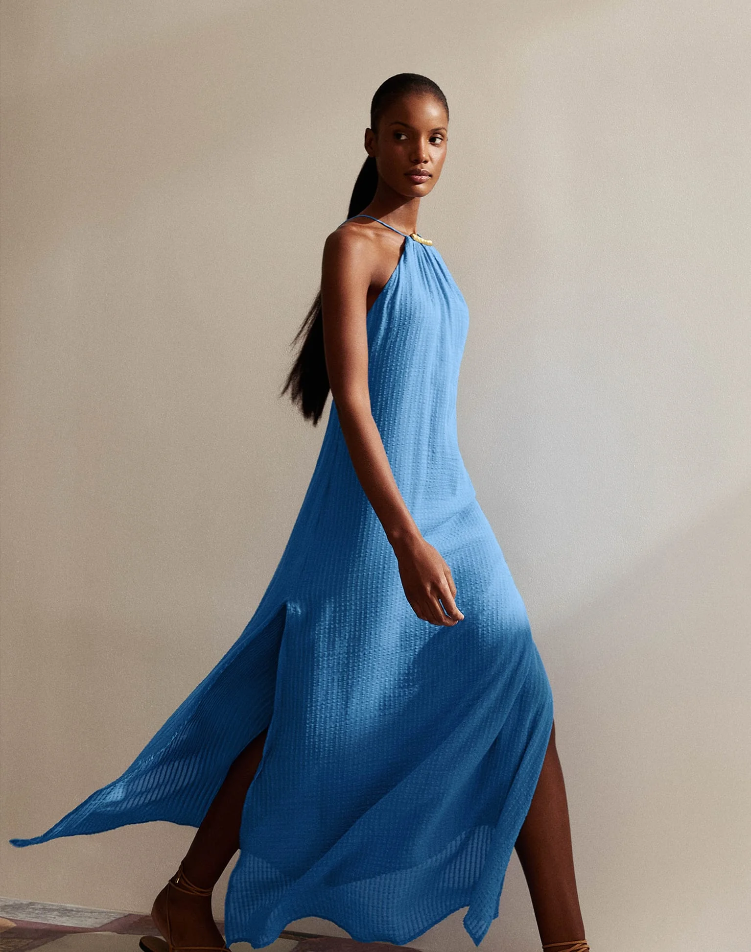 Lily Long Dress | Beach Front - Image 7