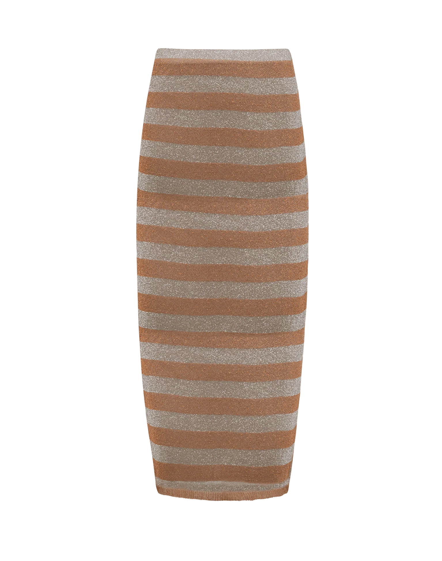 Knit Luna Long Skirt | Striped Eclair