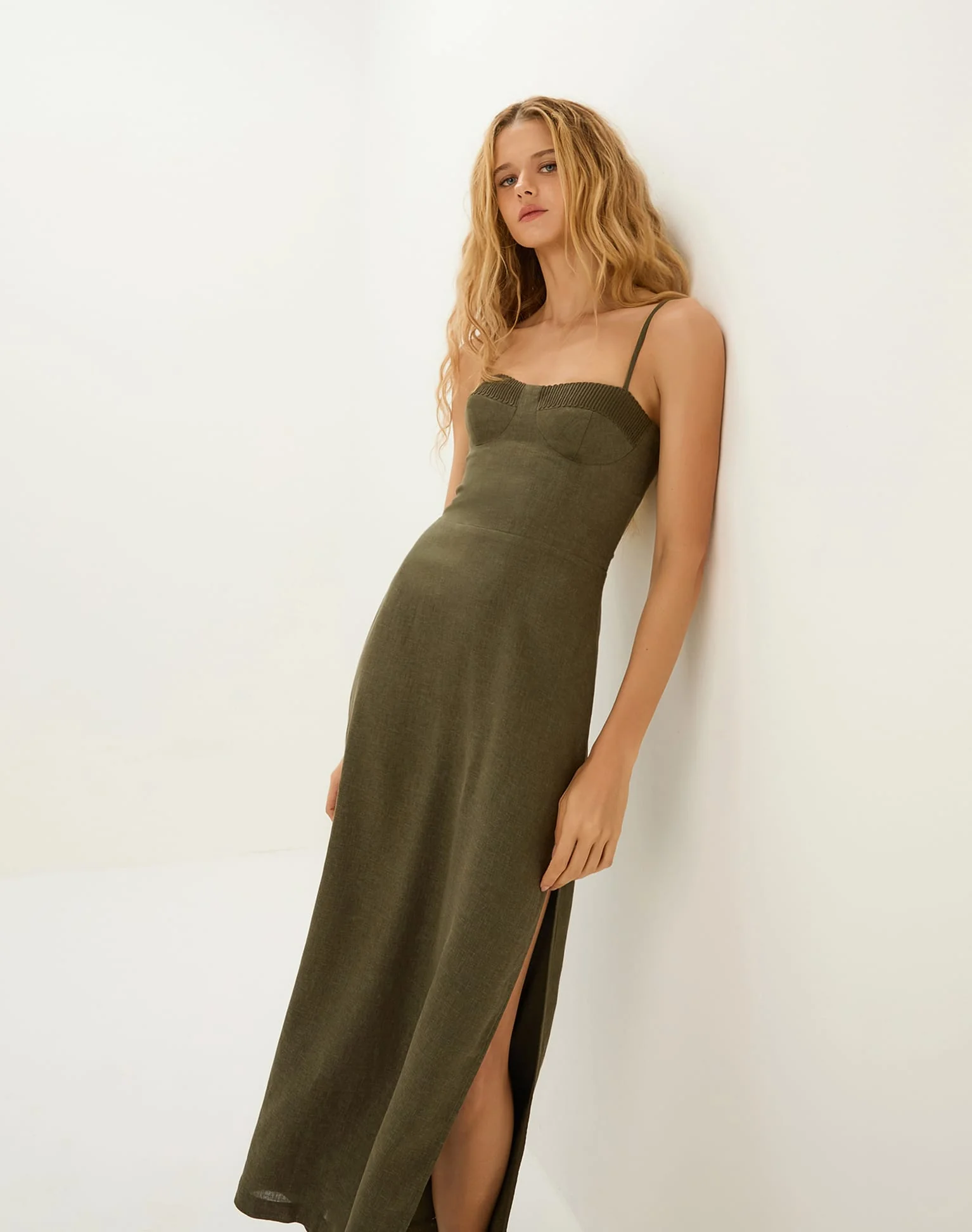 Mallorca Midi Dress | Evergreen - Image 5