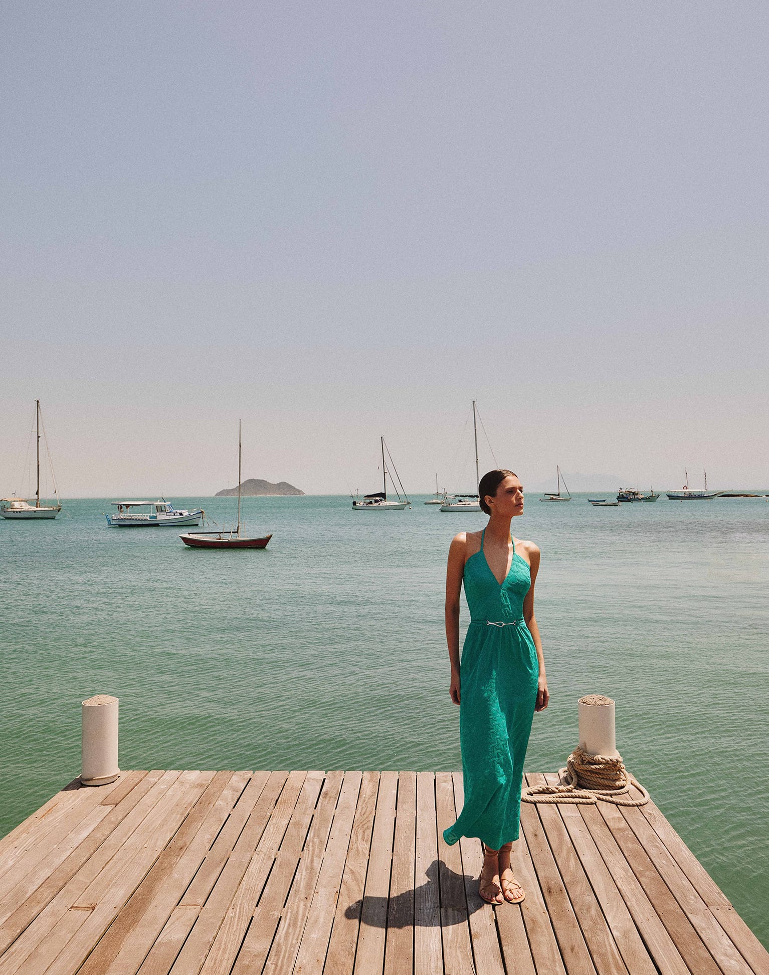 Marina Long Dress | Yacht - Image 3