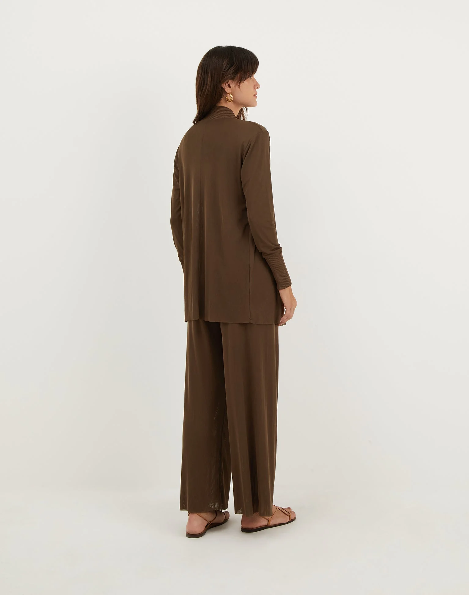 Knit Sia Cardigan | Eclair - Image 4