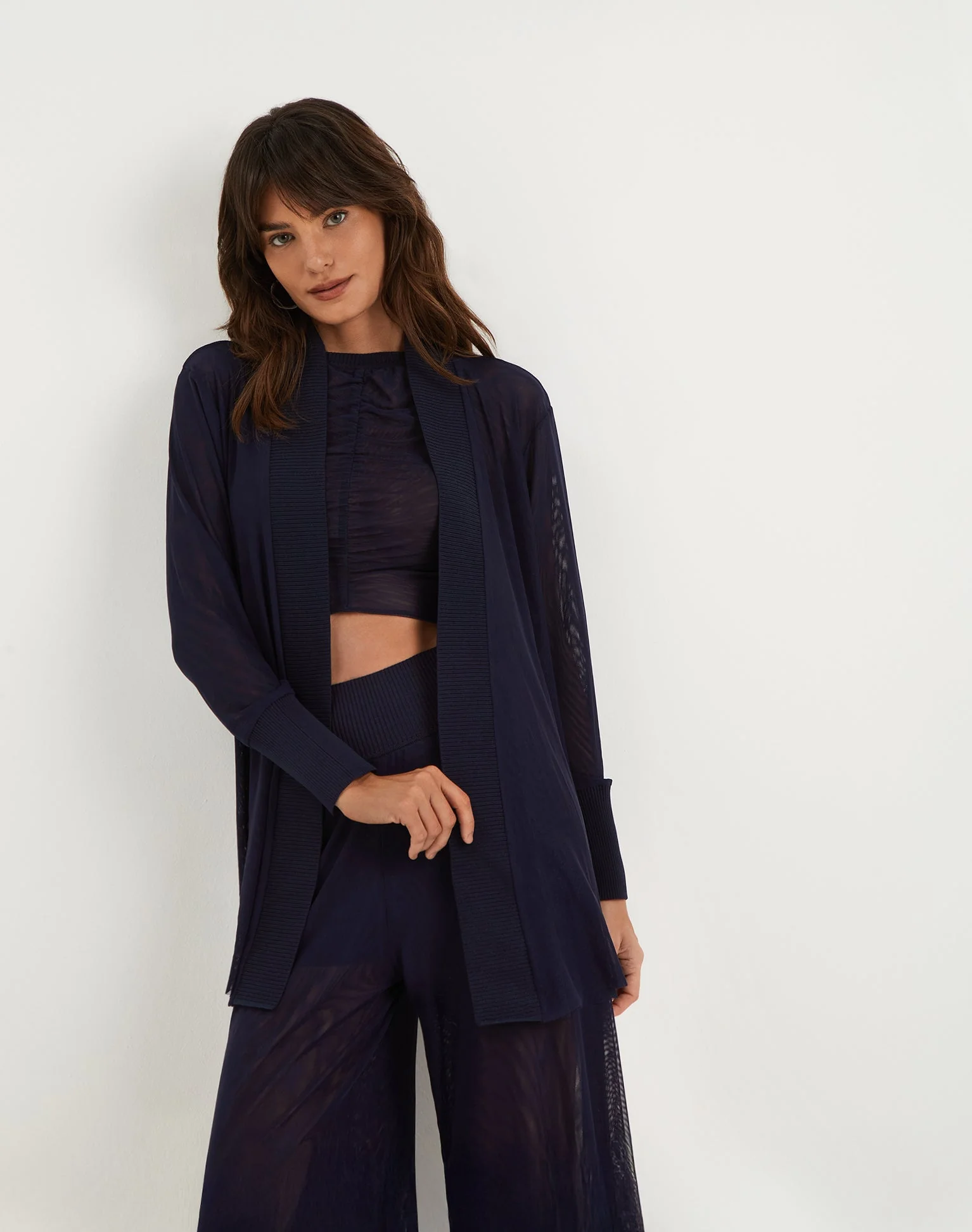Knit Sia Cardigan | Sailboat - Image 6