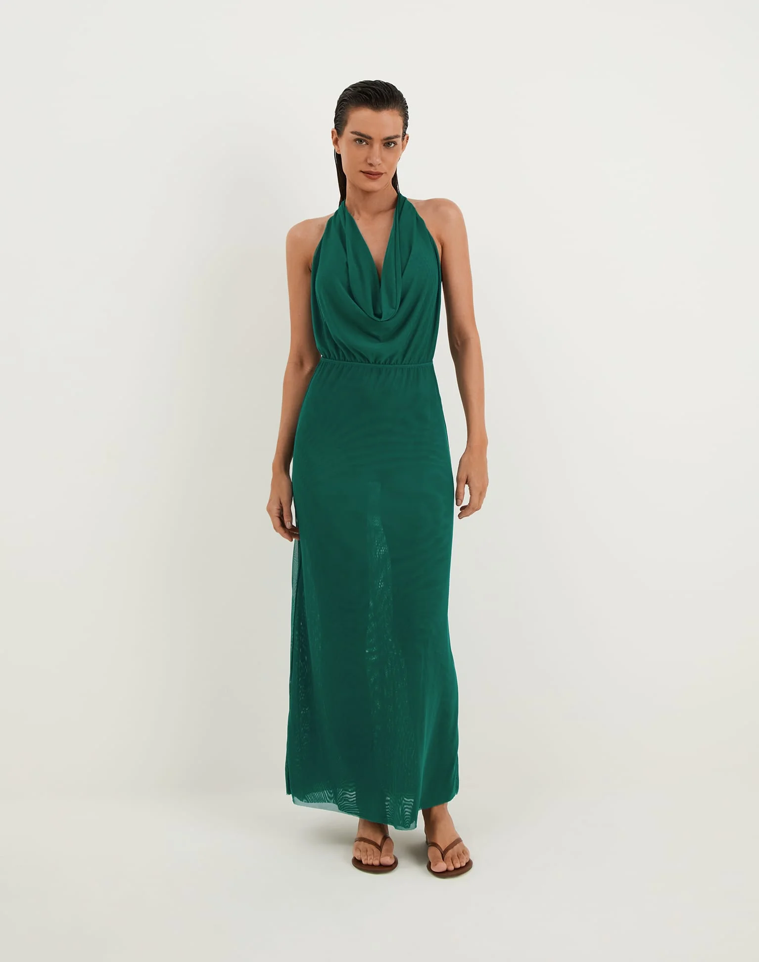 Tilly Long Cover Up | Yacht - Image 2