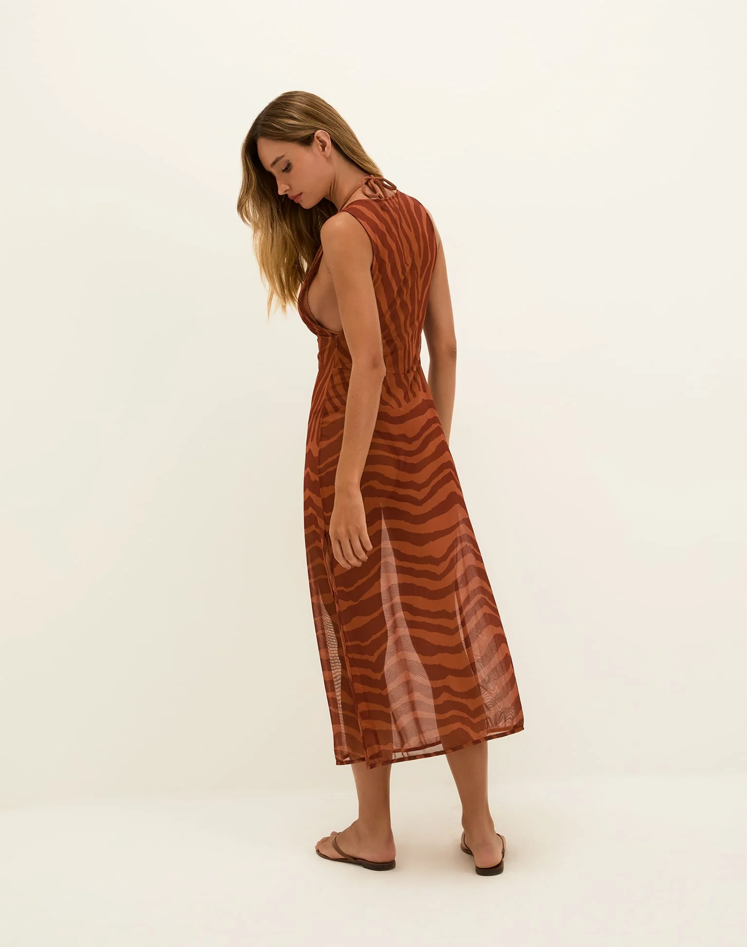 Twist Long Cover Up | Sundown - Image 3