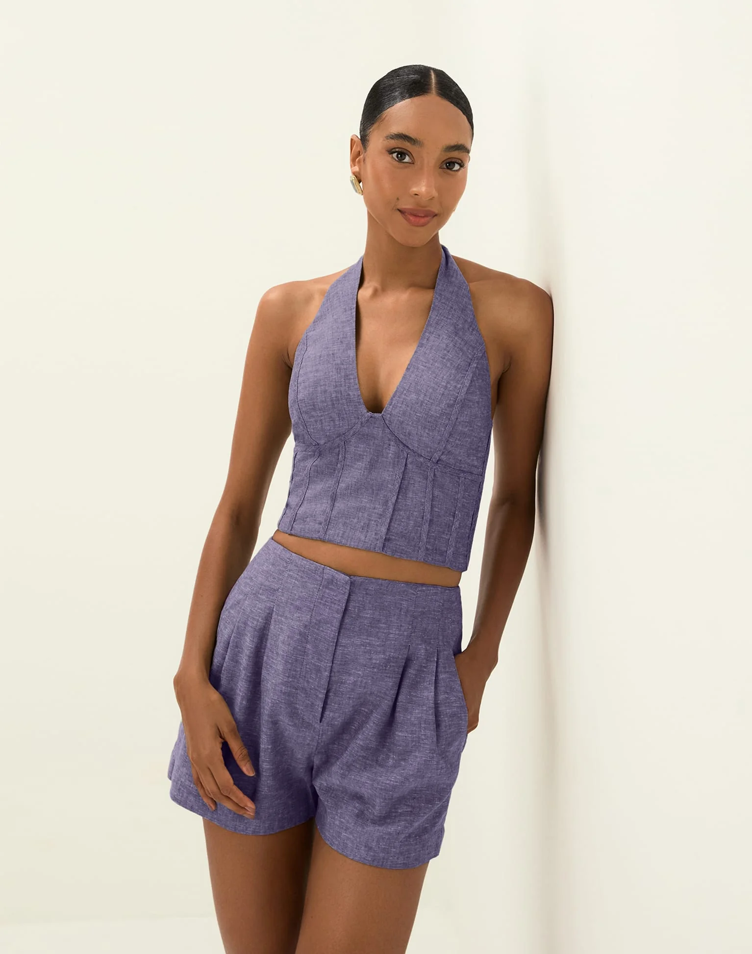 Victoria Shorts | Le Bleu - Image 4