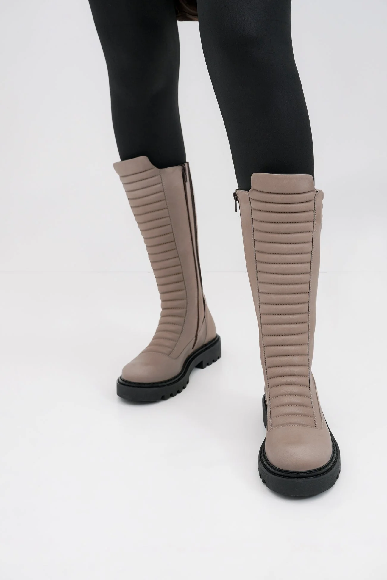 Zuri Boots | Taupe