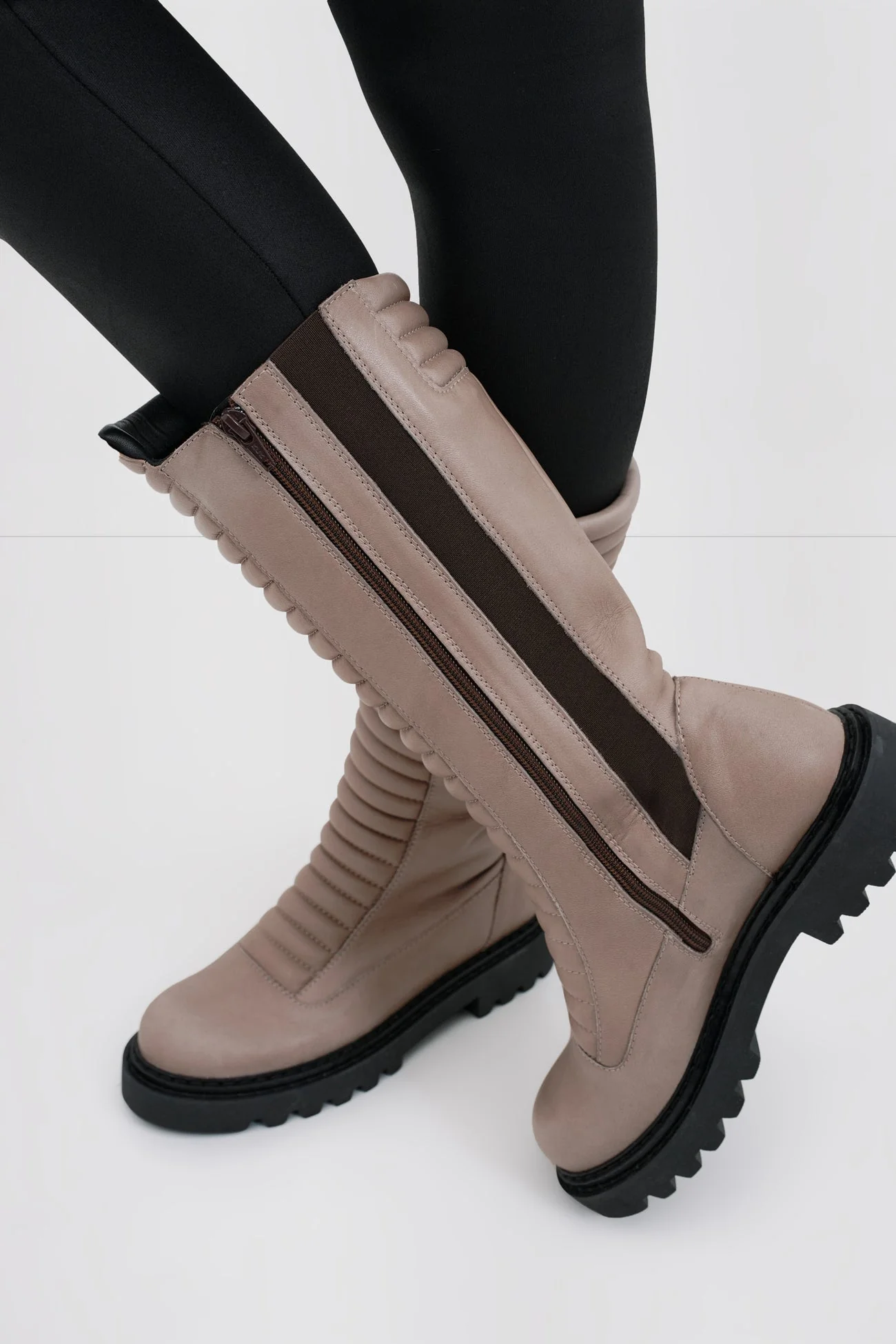 Zuri Boots | Taupe - Image 2